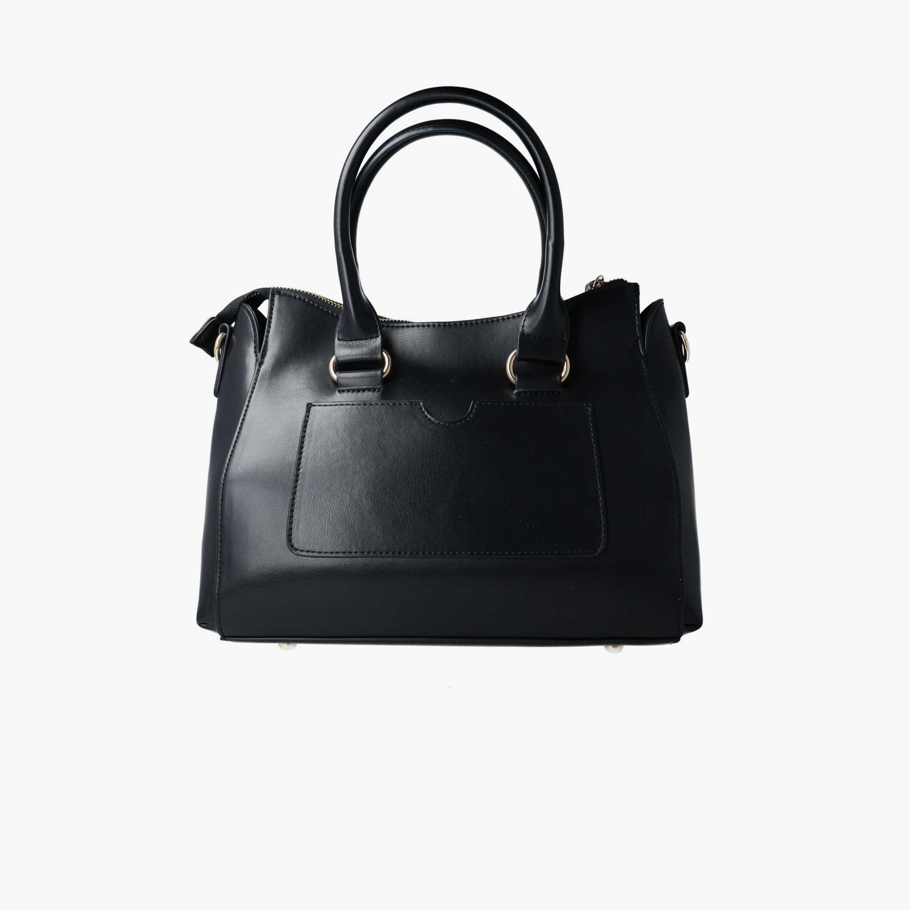 Menbur Textured Shoulder Bags with Zipper and Detachable Strap-women-bagsandwallets-handbags-image-3