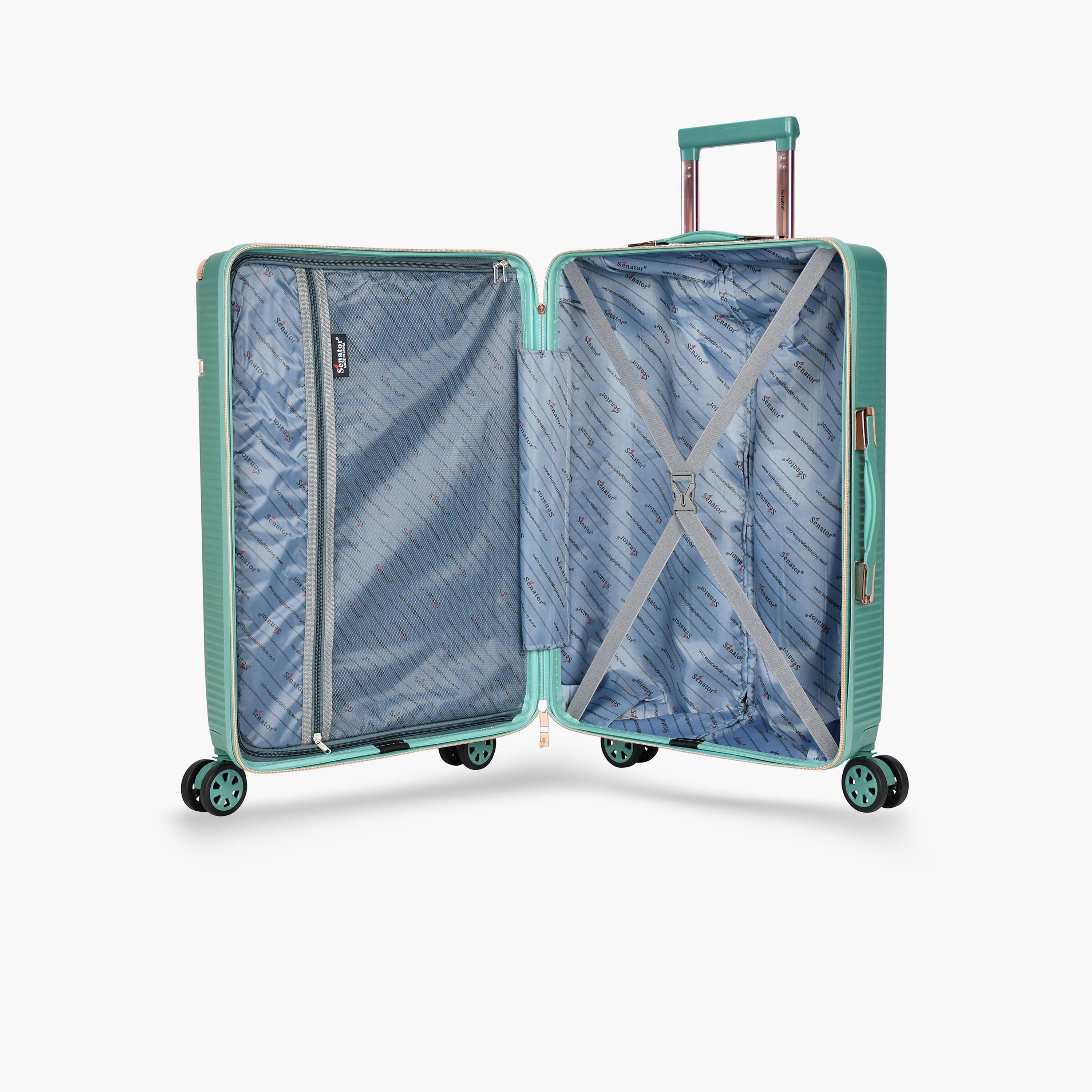 Senator 55 CM Small Cabin ABS Hard Sided 4-Wheeler Spinner Trolley Bag with TSA Lock | A5125-20-travel-luggagesandbags-luggage-image-4