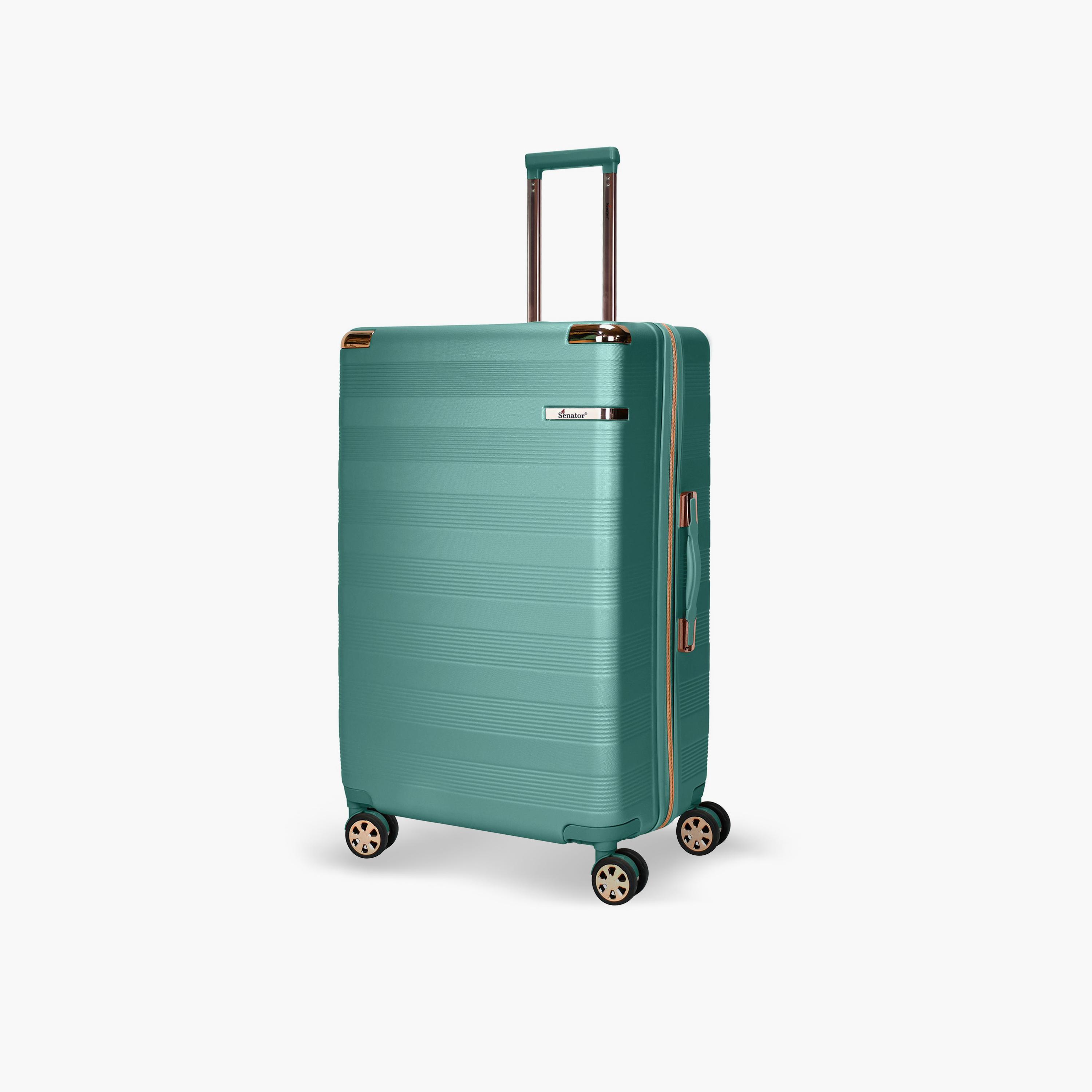 Senator 65 CM Medium Check-in ABS Hard Sided 4-Wheeler Spinner Trolley Bag with TSA Lock | A5125-24-travel-luggagesandbags-luggage-image-1