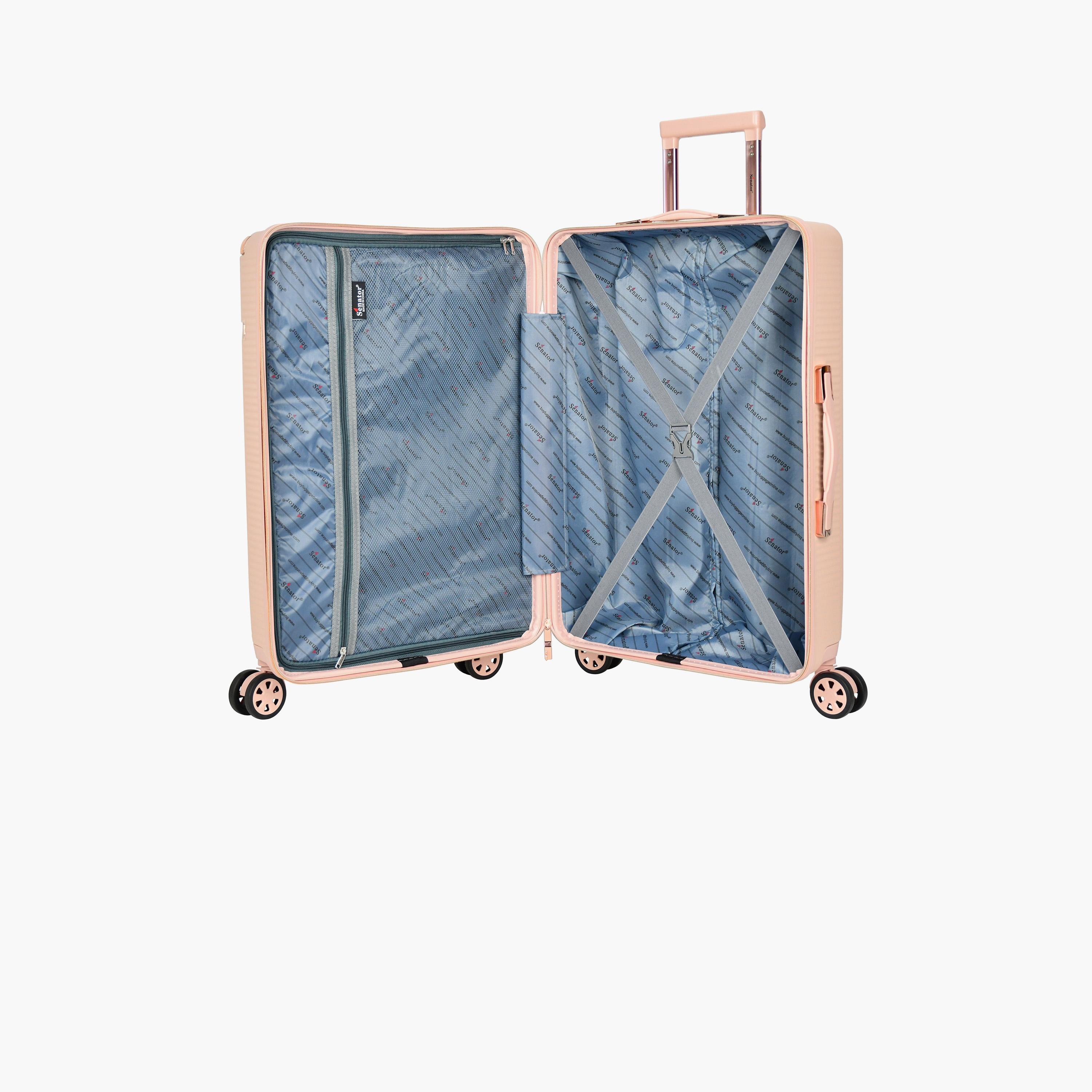 Senator 65 CM Medium Check-in ABS Hard Sided 4-Wheeler Spinner Trolley Bag with TSA Lock | A5125-24-travel-luggagesandbags-luggage-image-8