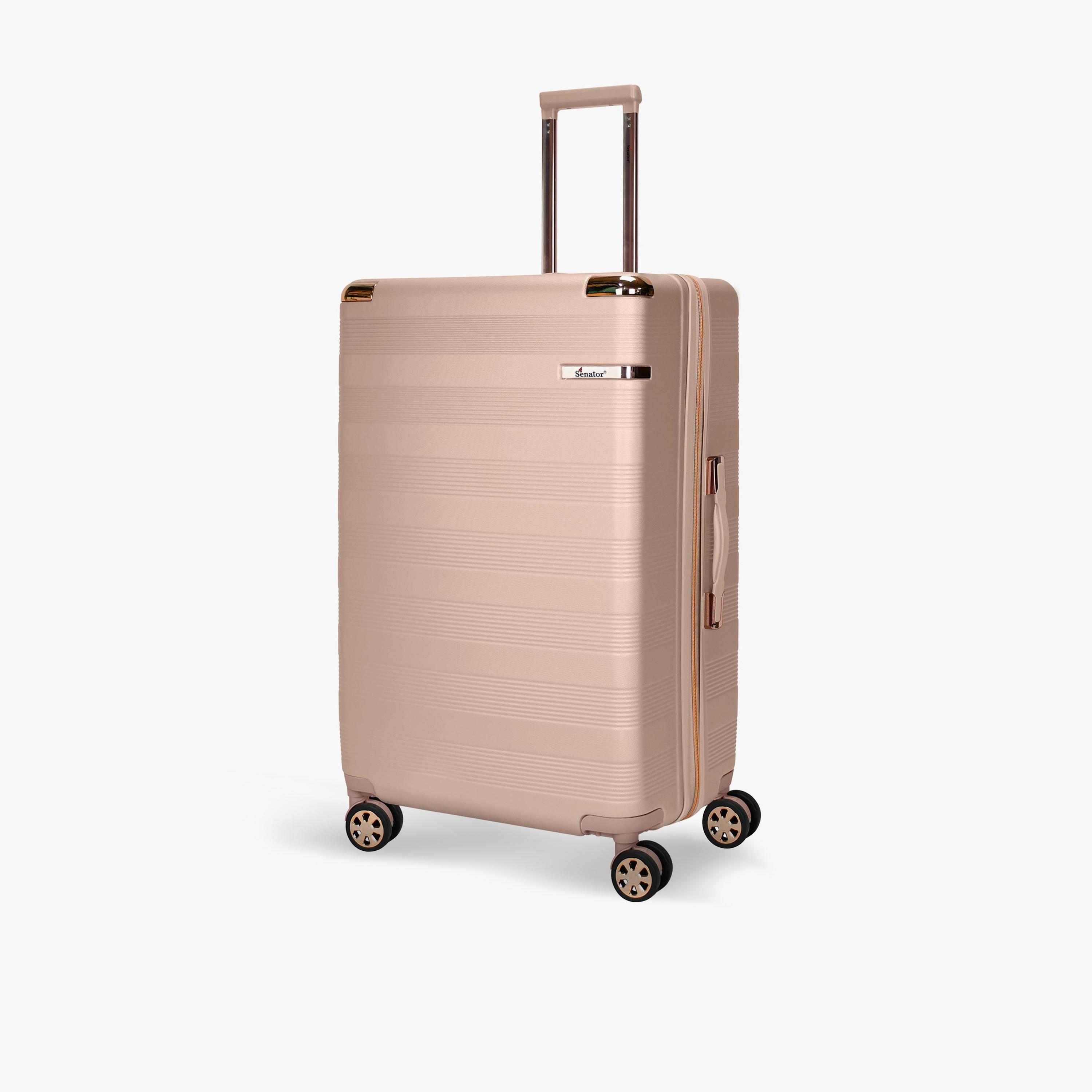 Senator 75 CM Large Check-in ABS Hard Sided 4-Wheeler Spinner Trolley Bag with TSA Lock | A5125-28-travel-luggagesandbags-luggage-image-1