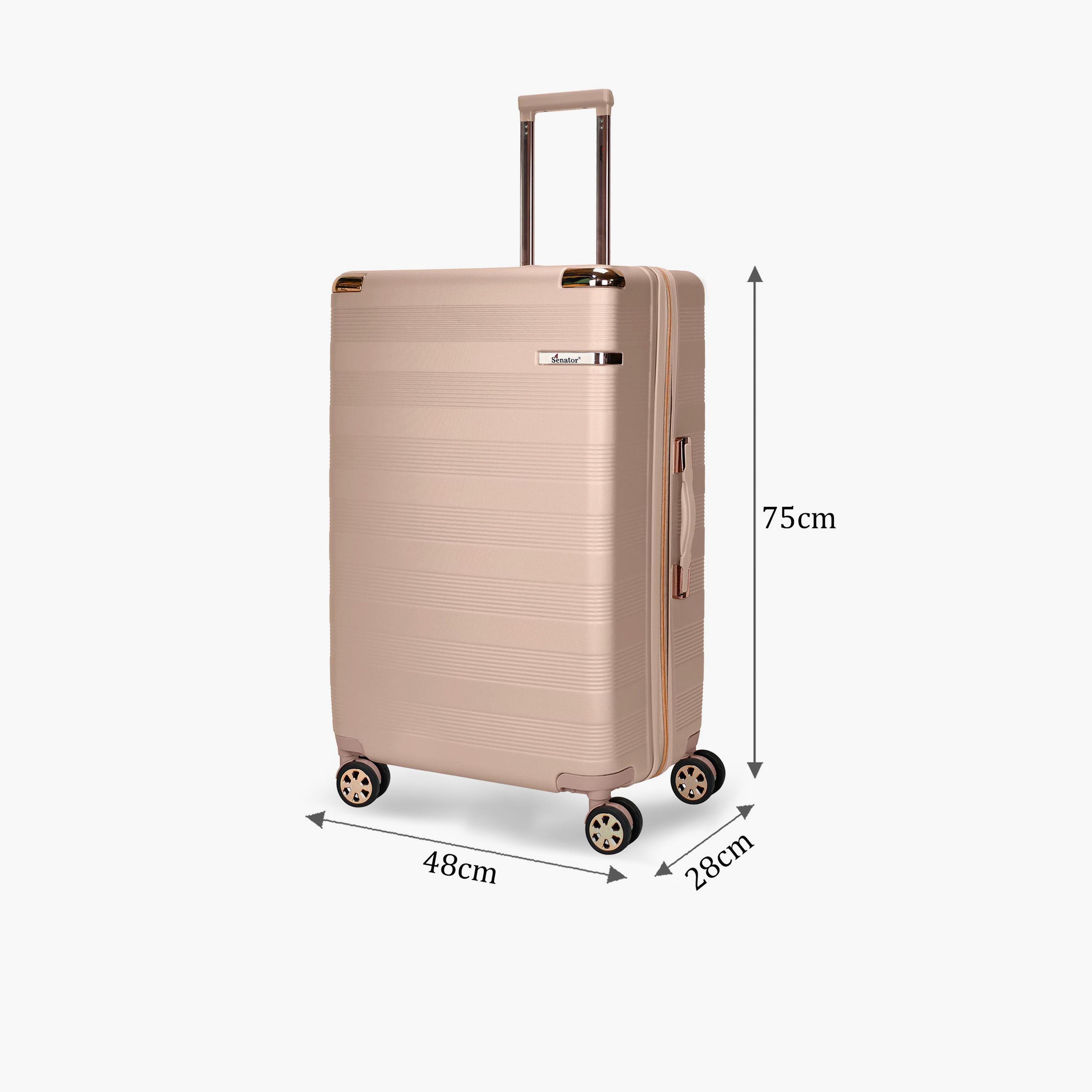 Senator 75 CM Large Check-in ABS Hard Sided 4-Wheeler Spinner Trolley Bag with TSA Lock | A5125-28-travel-luggagesandbags-luggage-image-2