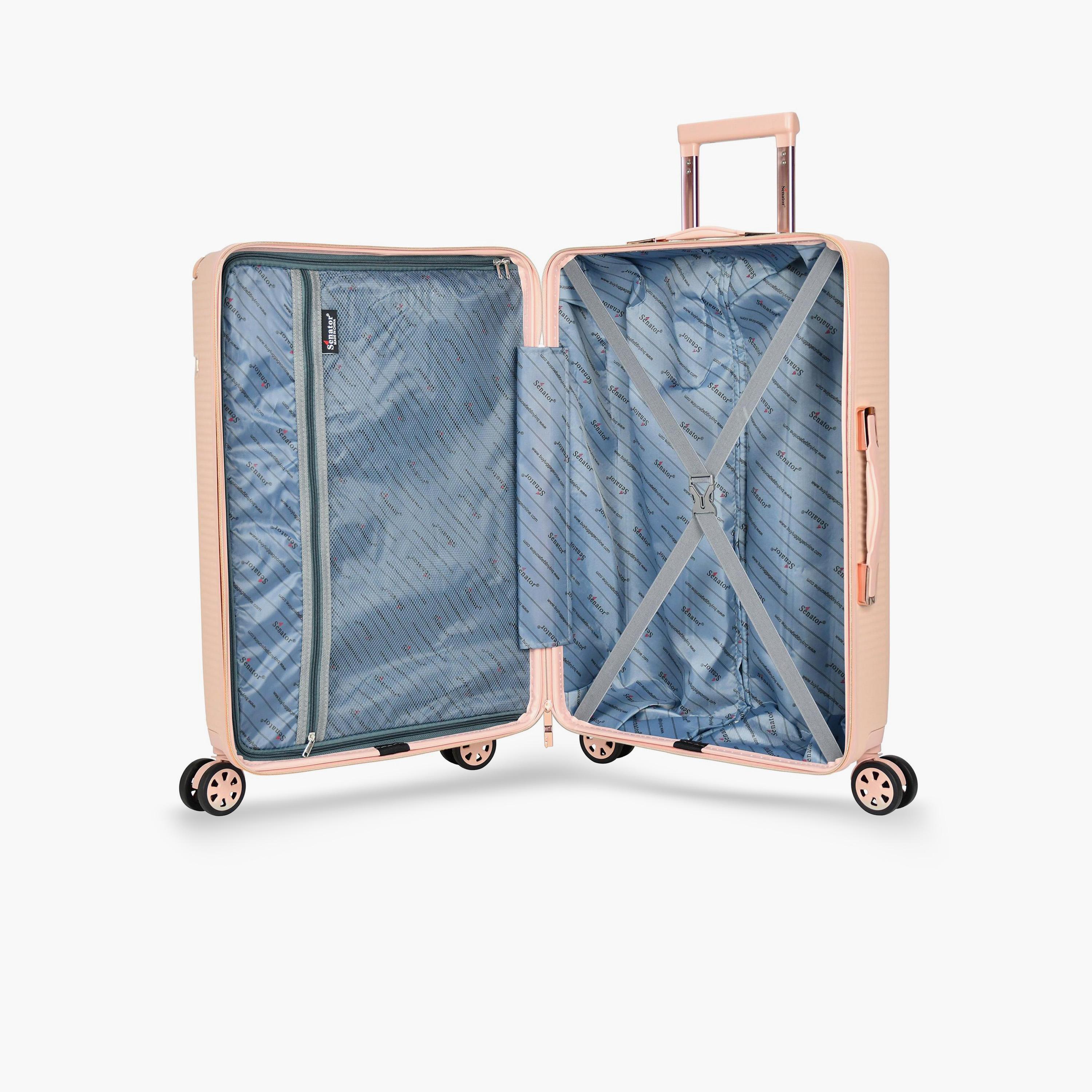 Senator 75 CM Large Check-in ABS Hard Sided 4-Wheeler Spinner Trolley Bag with TSA Lock | A5125-28-travel-luggagesandbags-luggage-image-4