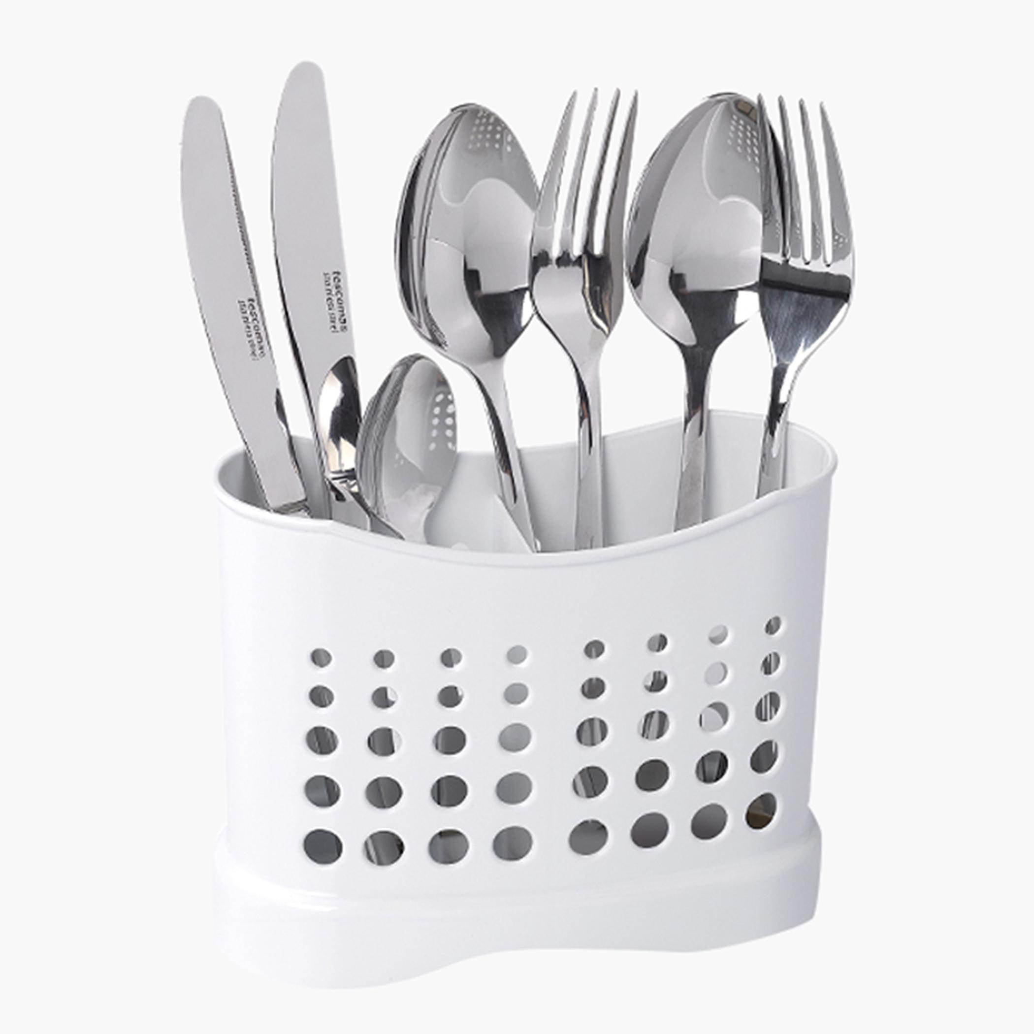 Plastic cutlery drainer sale