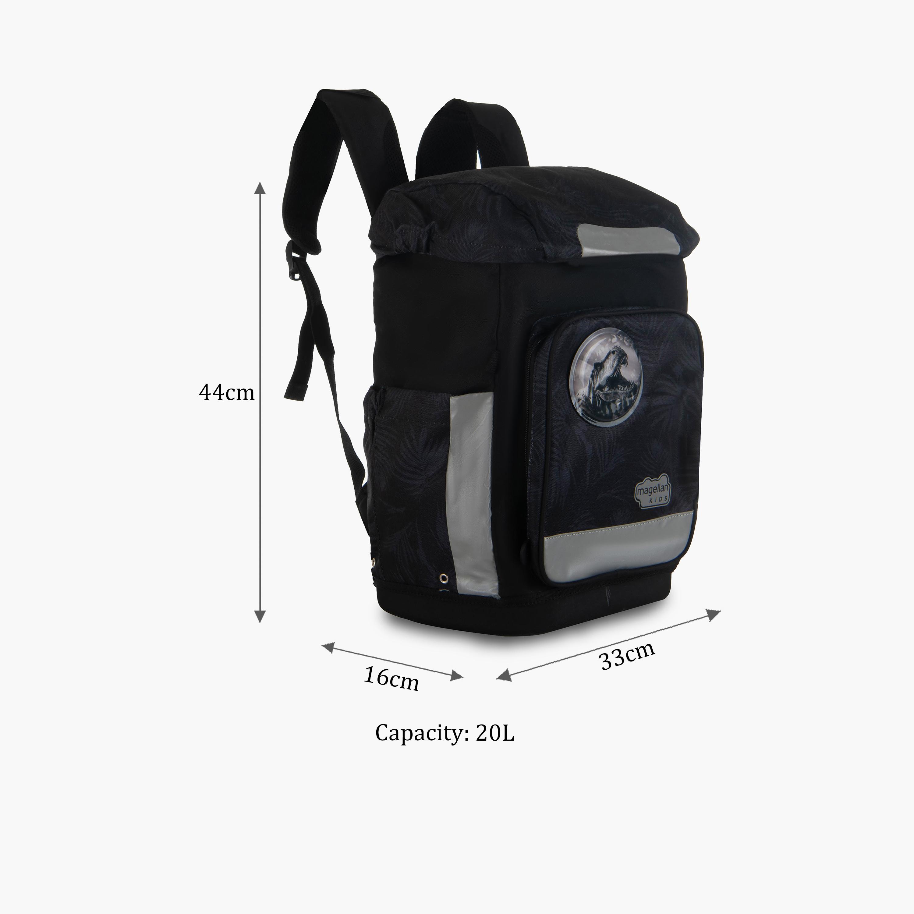 Magellan 20L | 18 Inches Backpack Fabric with Water Resistance-school-bagsandbackpacks-backpacks-image-2