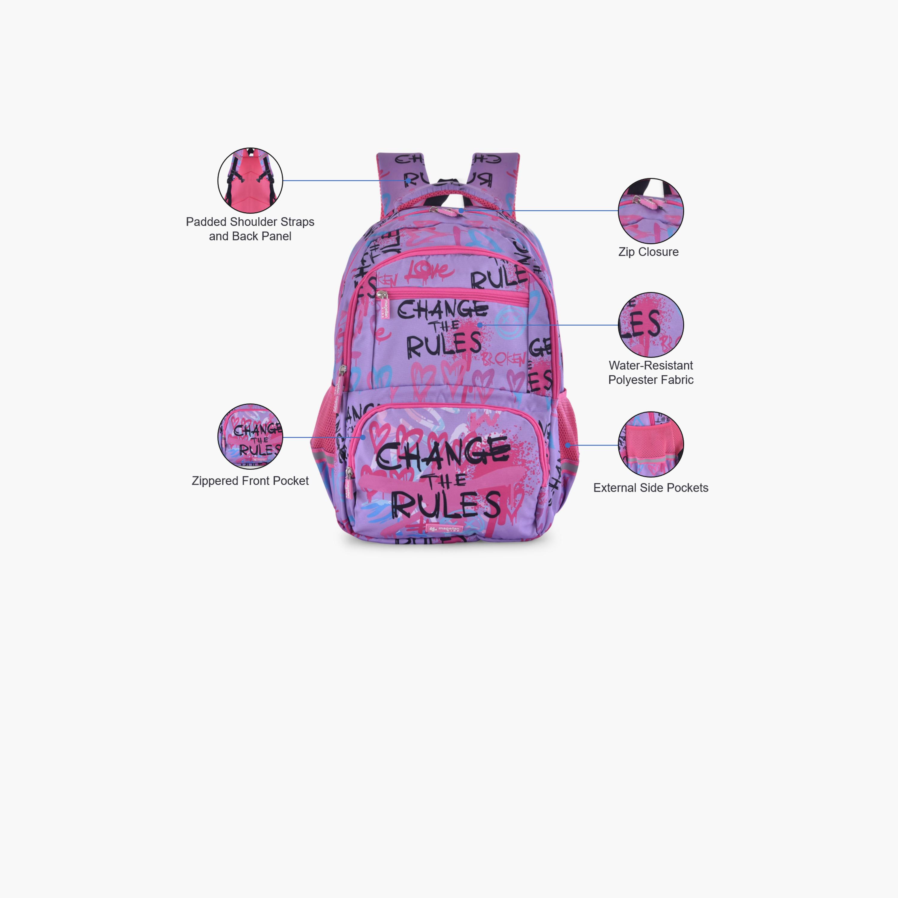 Magellan 20L | 18 Inches Backpack Fabric with Water Resistance-school-bagsandbackpacks-backpacks-image-3