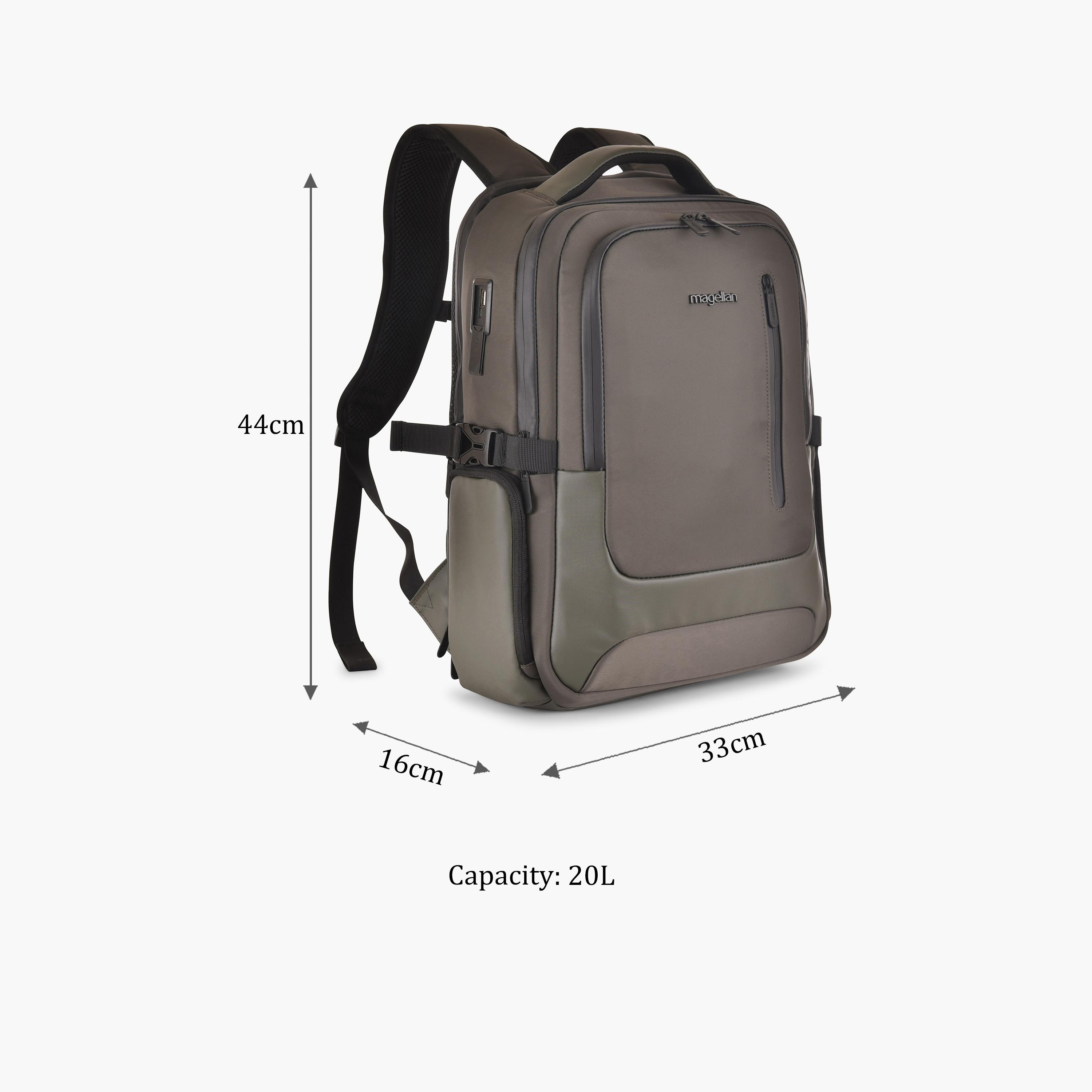 Magellan 20L | 18 Inches Laptop Bag Fabric with Water Resistance-men-bags-image-2