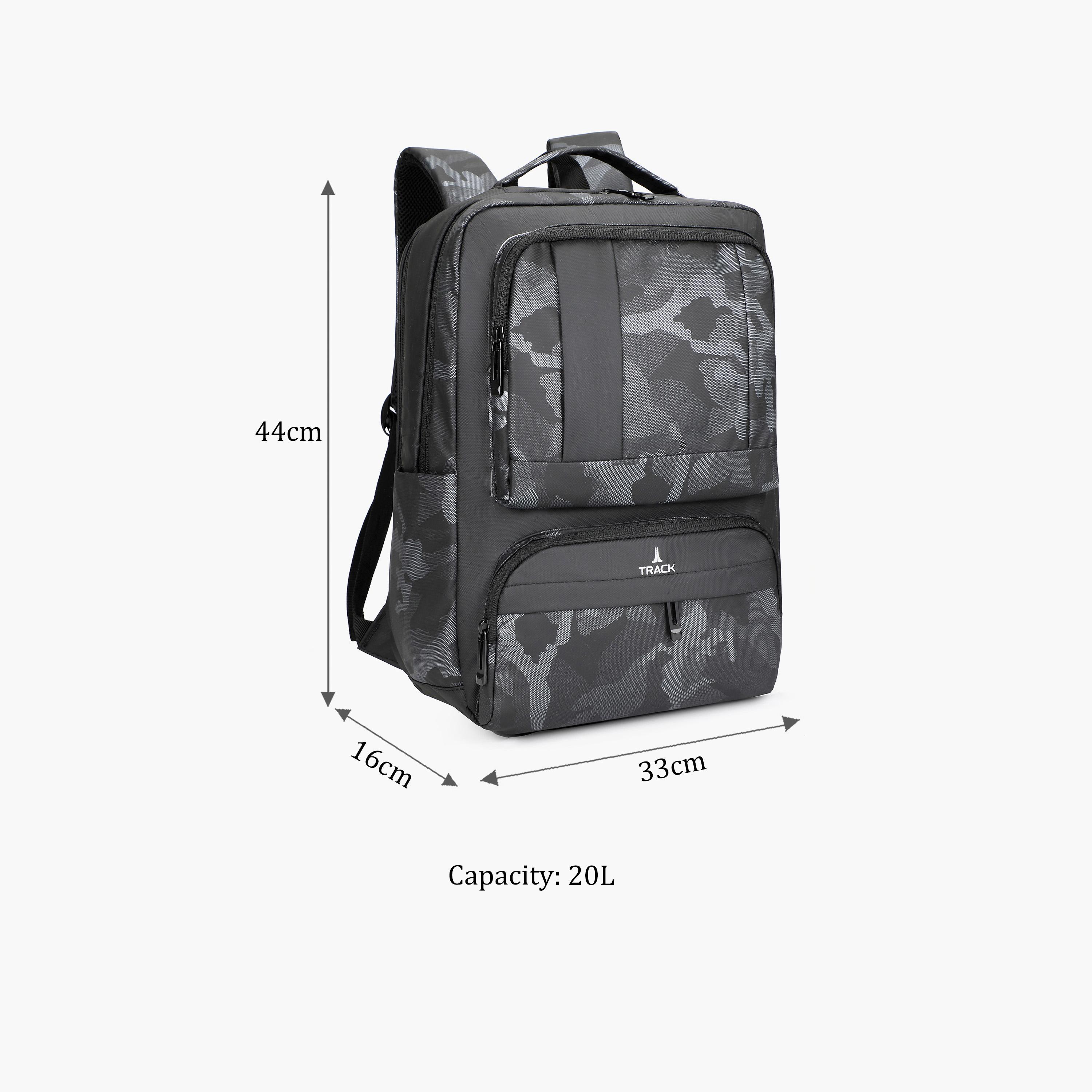 Track 20L | 18 Inches Laptop Bag Fabric with Water Resistance-men-bags-image-2