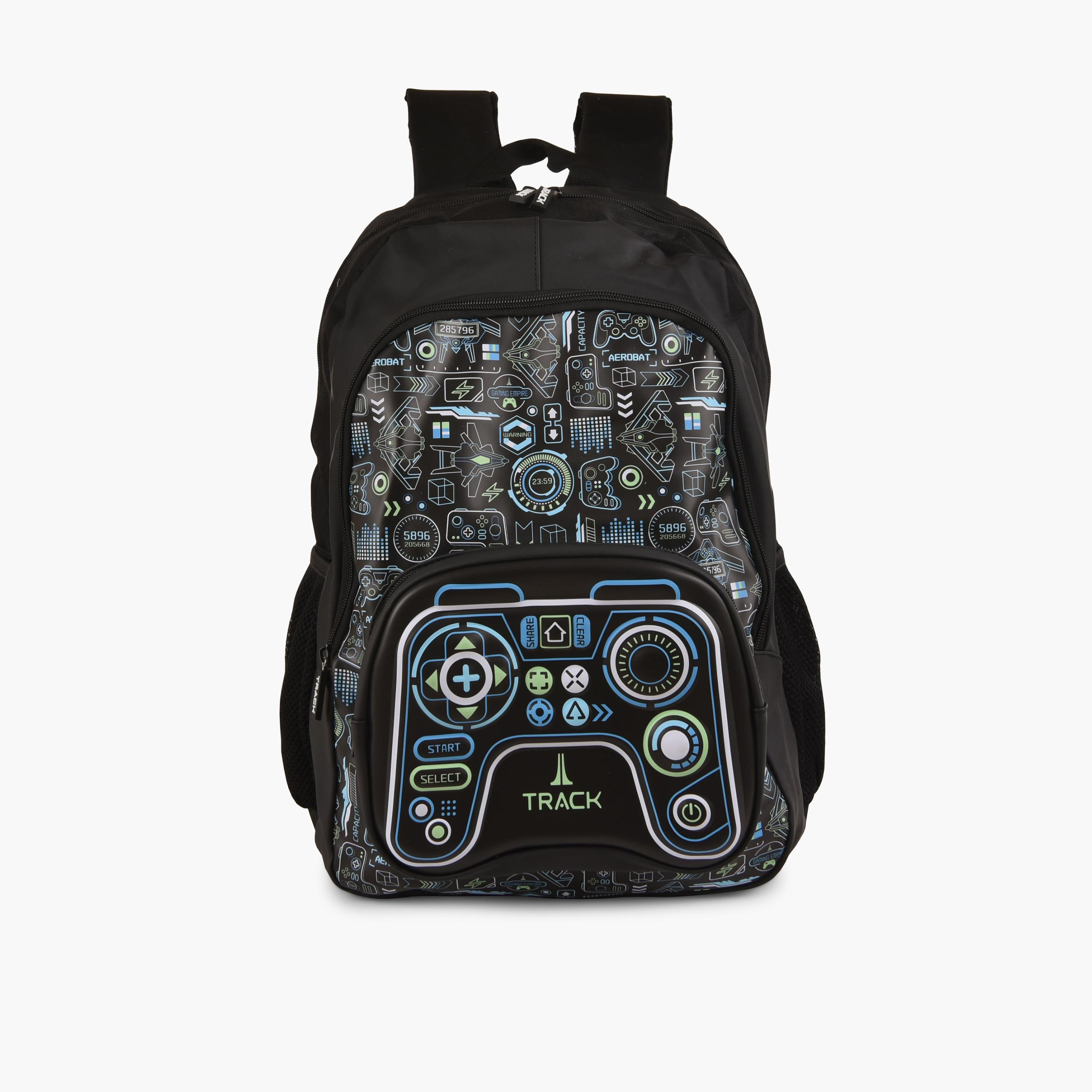 Track 20L | 18 Inches Backpack Fabric with Water Resistance-school-bagsandbackpacks-backpacks-image-1