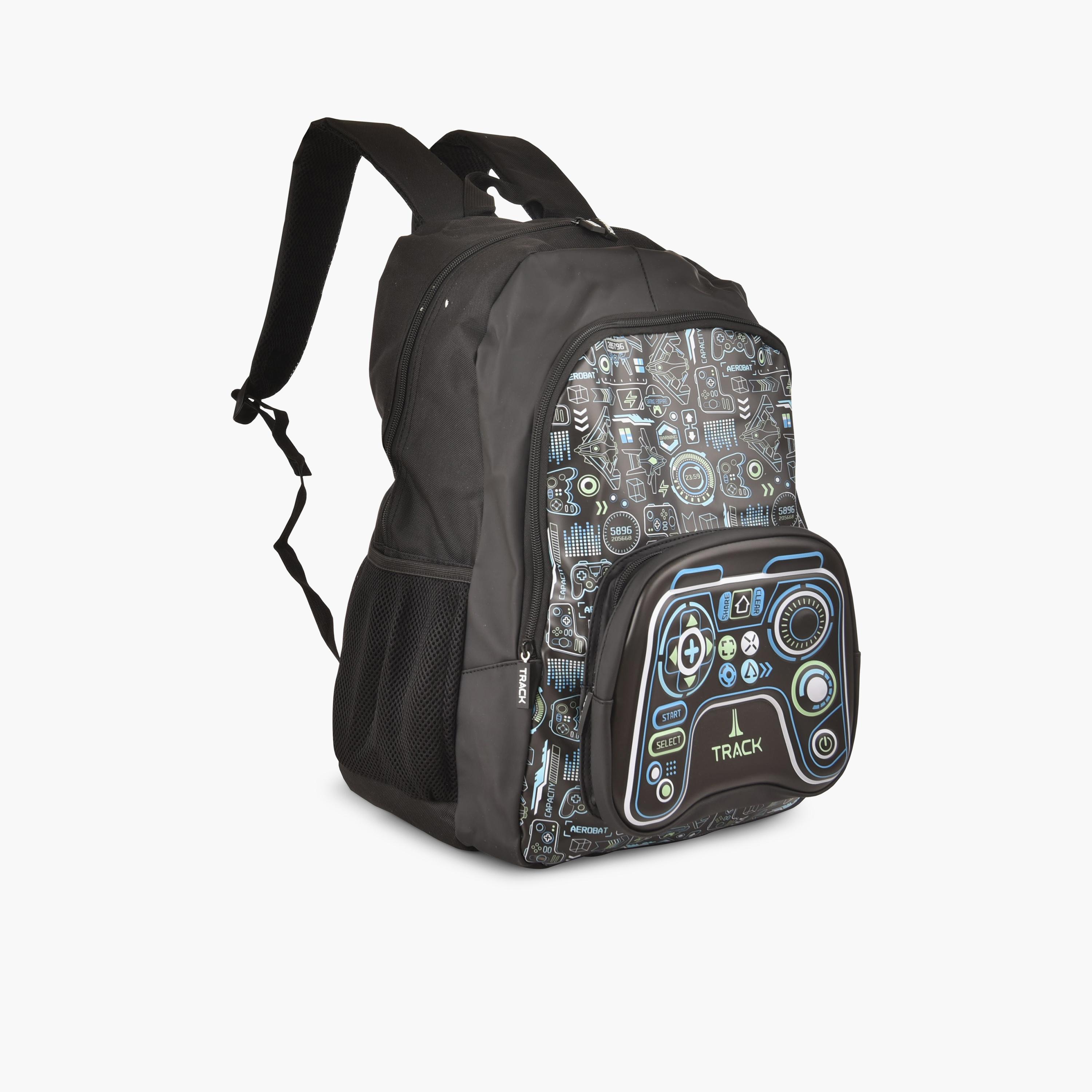 Track 20L | 18 Inches Backpack Fabric with Water Resistance-school-bagsandbackpacks-backpacks-image-5