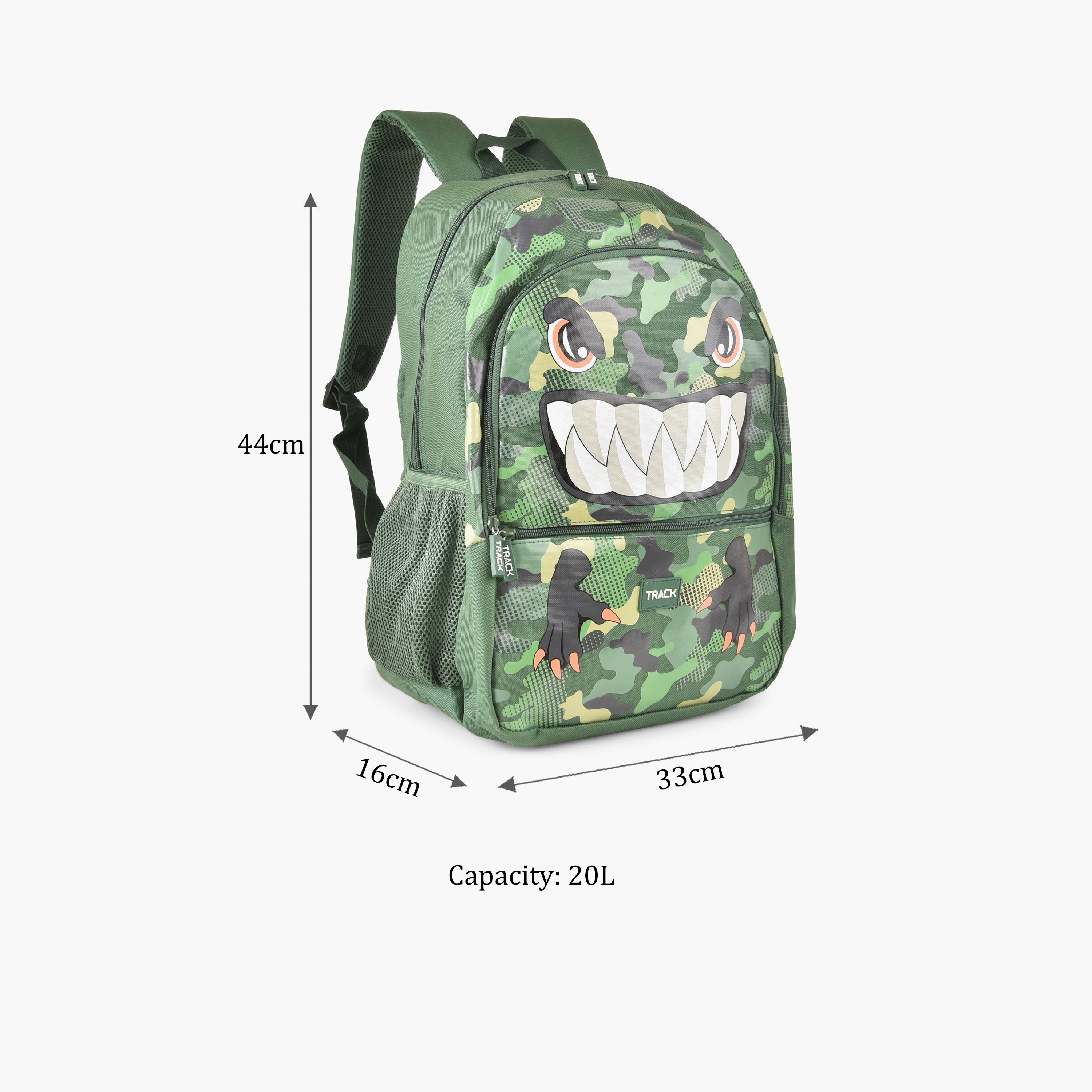Track 20L | 18 Inches Backpack Fabric with Water Resistance-school-bagsandbackpacks-backpacks-image-2