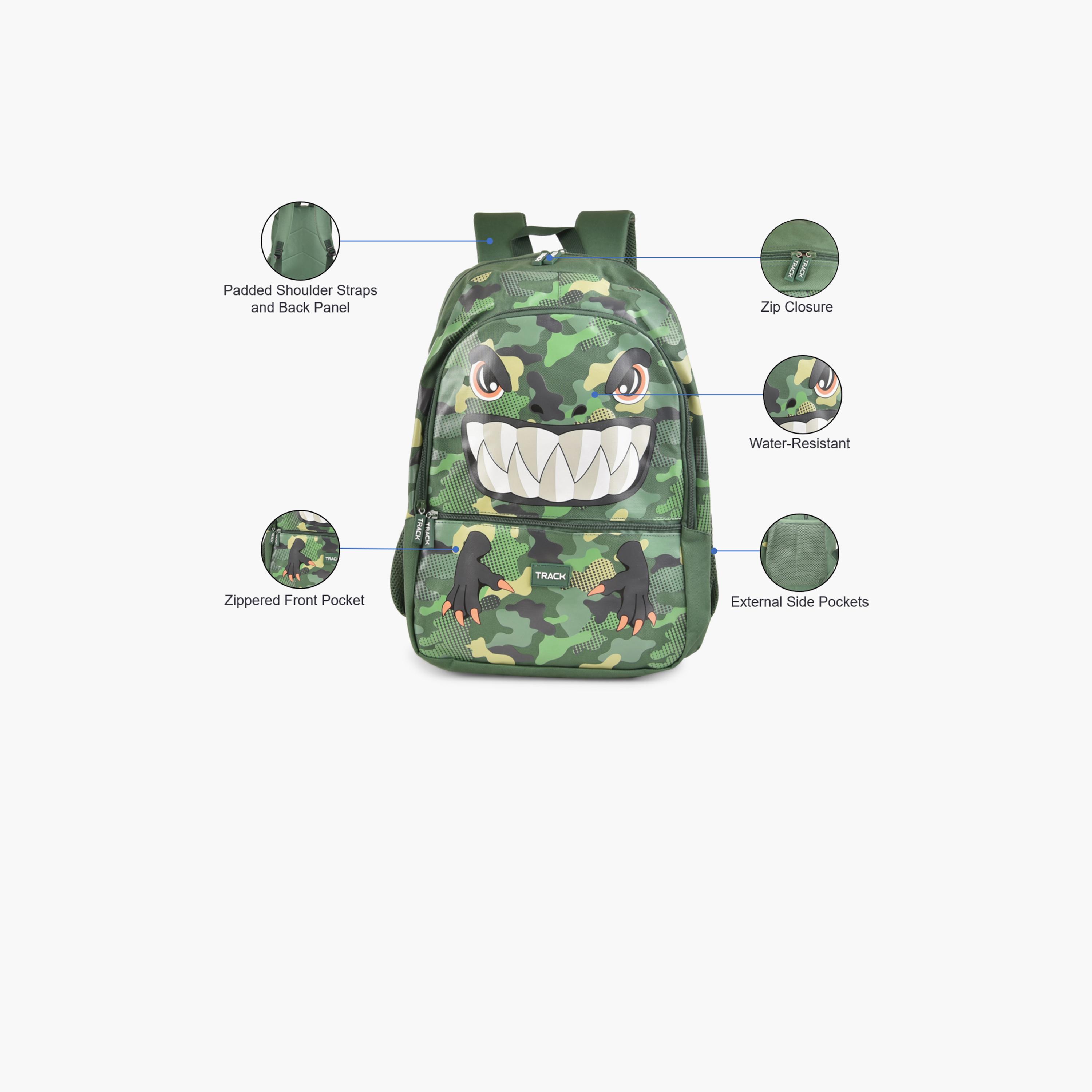 Track 20L | 18 Inches Backpack Fabric with Water Resistance-school-bagsandbackpacks-backpacks-image-3