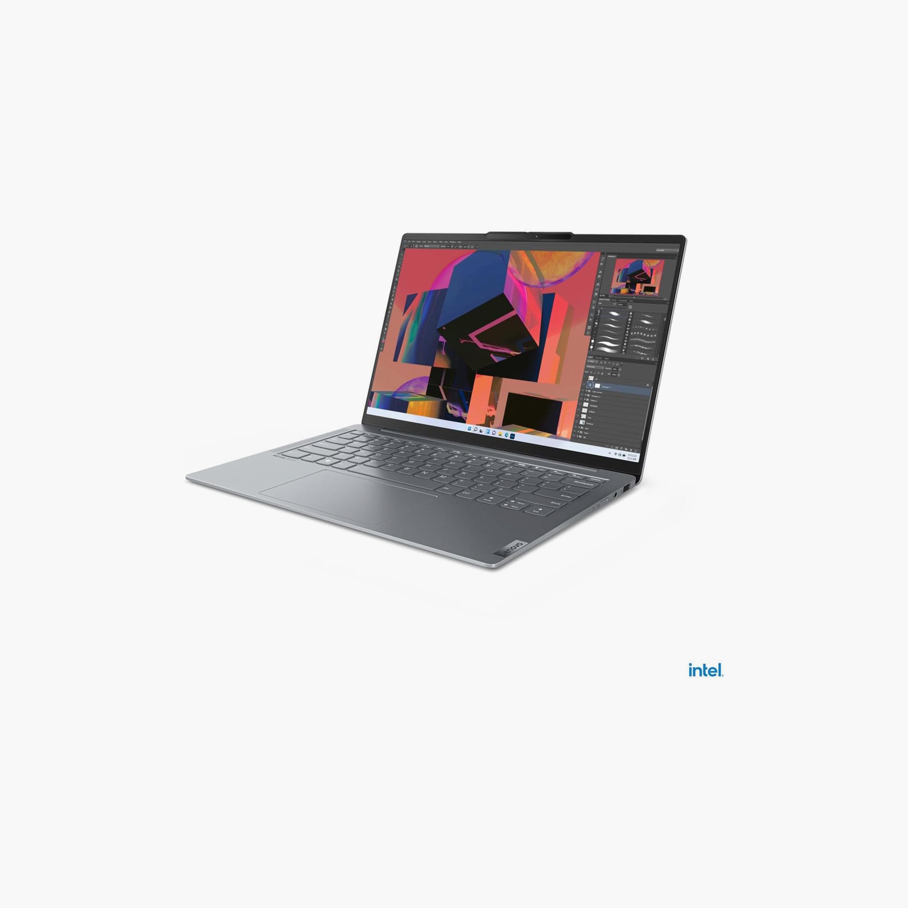 لينوفو يوجا سليم 6 14 - آي5-13500H، 14 بوصة، 512 جيجا اس اس دي، 16 جيجا رام، انتل ايريس اكس اي | 83E0002GAX-electronics-laptops-image-2