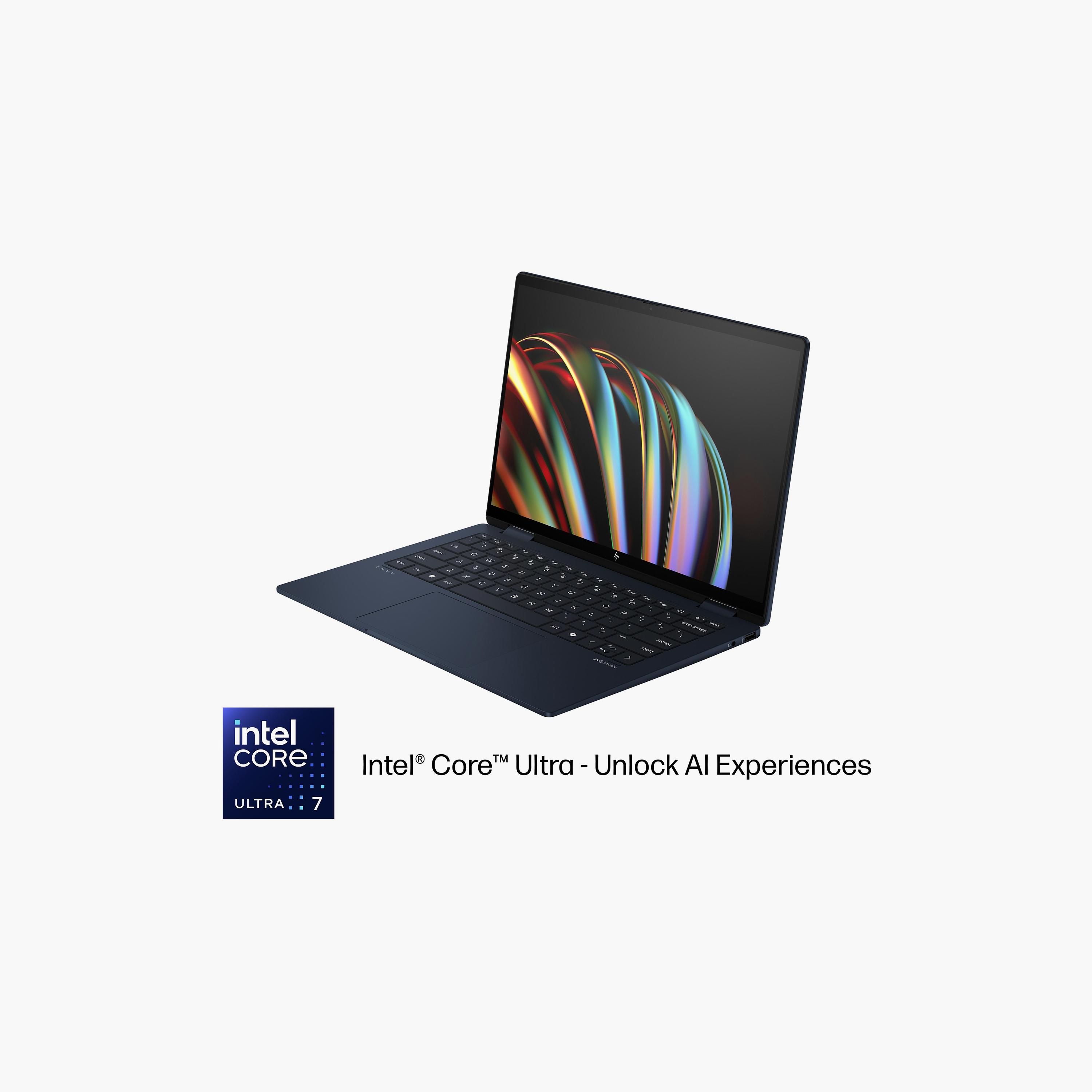 كمبيوتر محمول اتش بي إنفي x360 2 في 1، كور ألترا 7-155U، شاشة 14 بوصة 2.8K، 1 تيرابايت إس إس دي، 16 جيجابايت ذاكرة الوصول العشوائي | 14-FC0036NE (A0PV9EA)-electronics-laptops-image-3