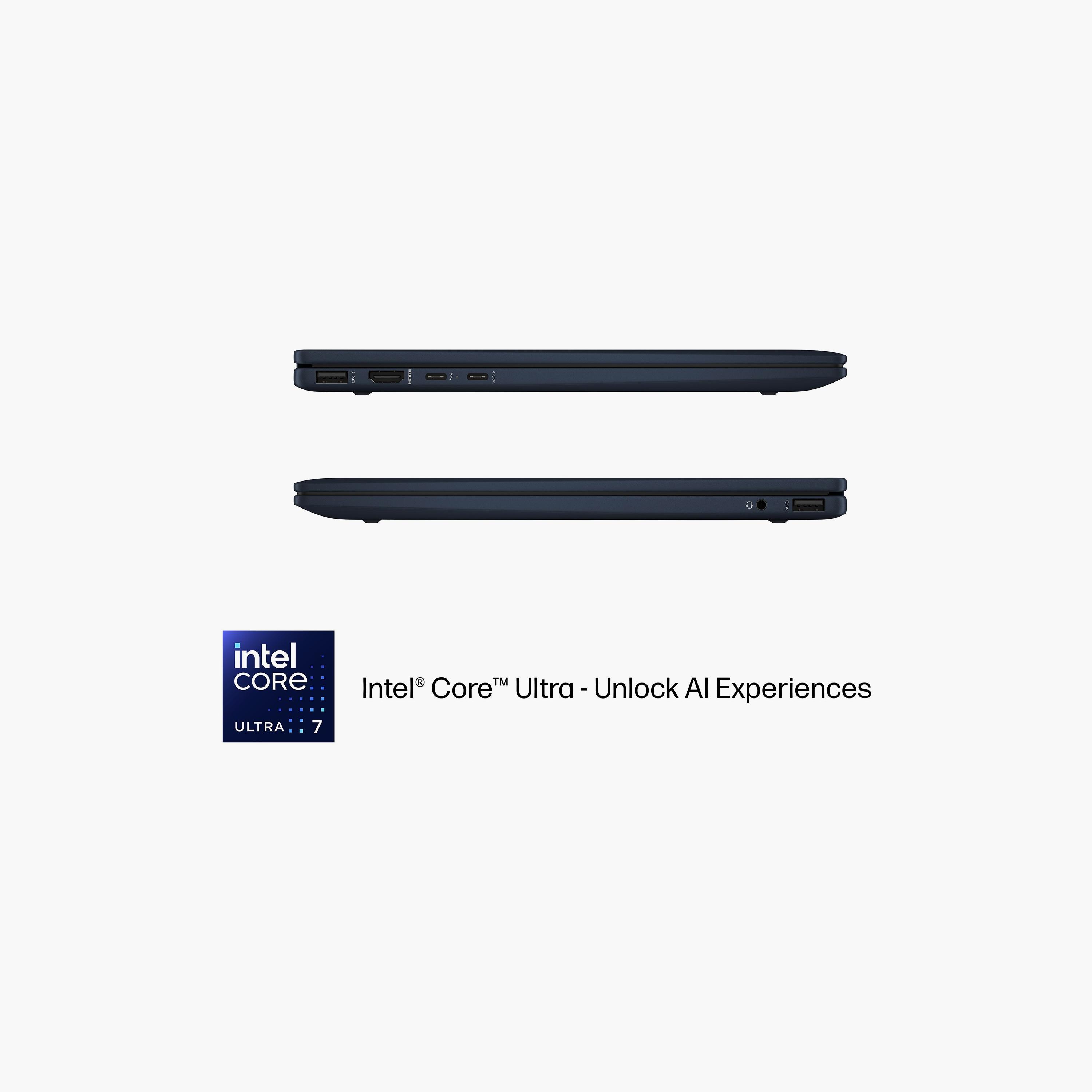 كمبيوتر محمول اتش بي إنفي x360 2 في 1، كور ألترا 7-155U، شاشة 14 بوصة 2.8K، 1 تيرابايت إس إس دي، 16 جيجابايت ذاكرة الوصول العشوائي | 14-FC0036NE (A0PV9EA)-electronics-laptops-image-7