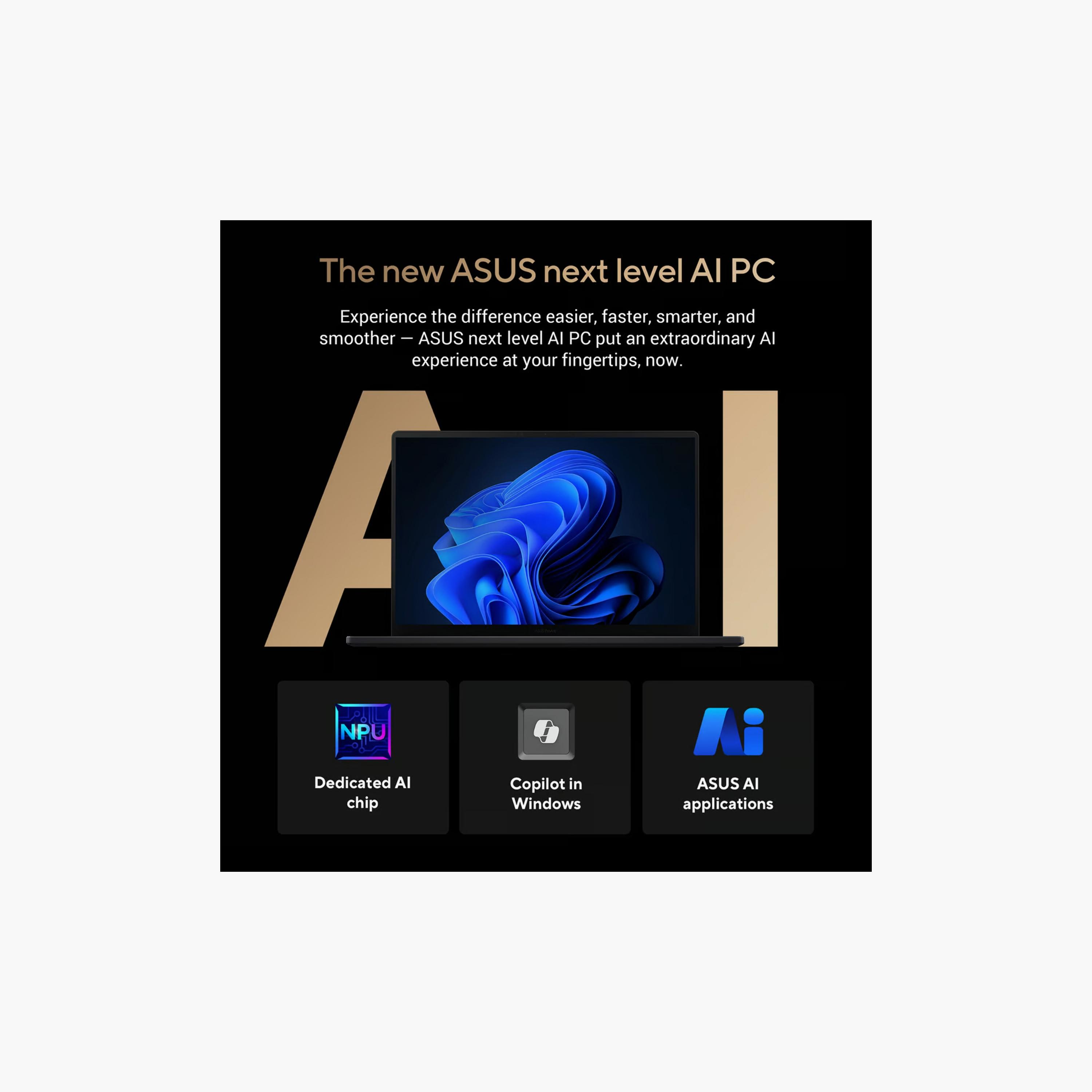 أسوس بروارت بي16 أوليد - رايزن 9 HX 370، شاشة 16 بوصة 4K، 2 تيرابايت إس إس دي، 64 جيجابايت ذاكرة الوصول العشوائي، ار تي اكس 4070 | H7606WI-ME123W-electronics-laptops-image-4