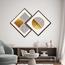 طقم زينة حائط كانفاس قماش بتصميم تجريدي قطعتين - فيم - 80x80 سم-promo_HC_SA_discountpromo_20042020-image-2
