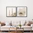 Fame 2-Piece Mural Framed Canvas Wall Art Set - 80x80 cm-promo_HC_SA_discountpromo_20042020-image-1
