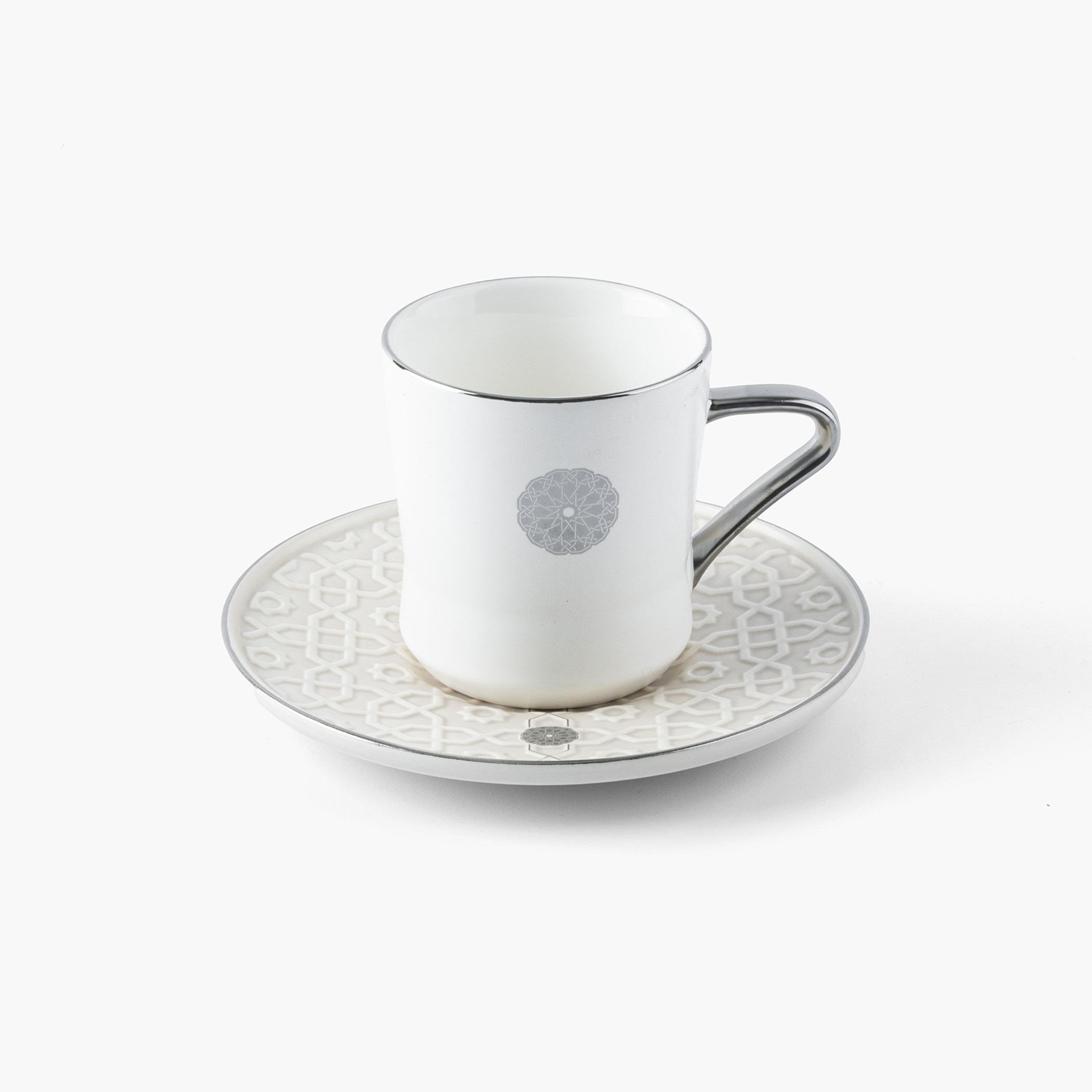 طقم شاي  بورسلان 12 قطعة روزيت من أوتانتيك-household-dining-teaandcoffee-teaandcoffeesets-image-1