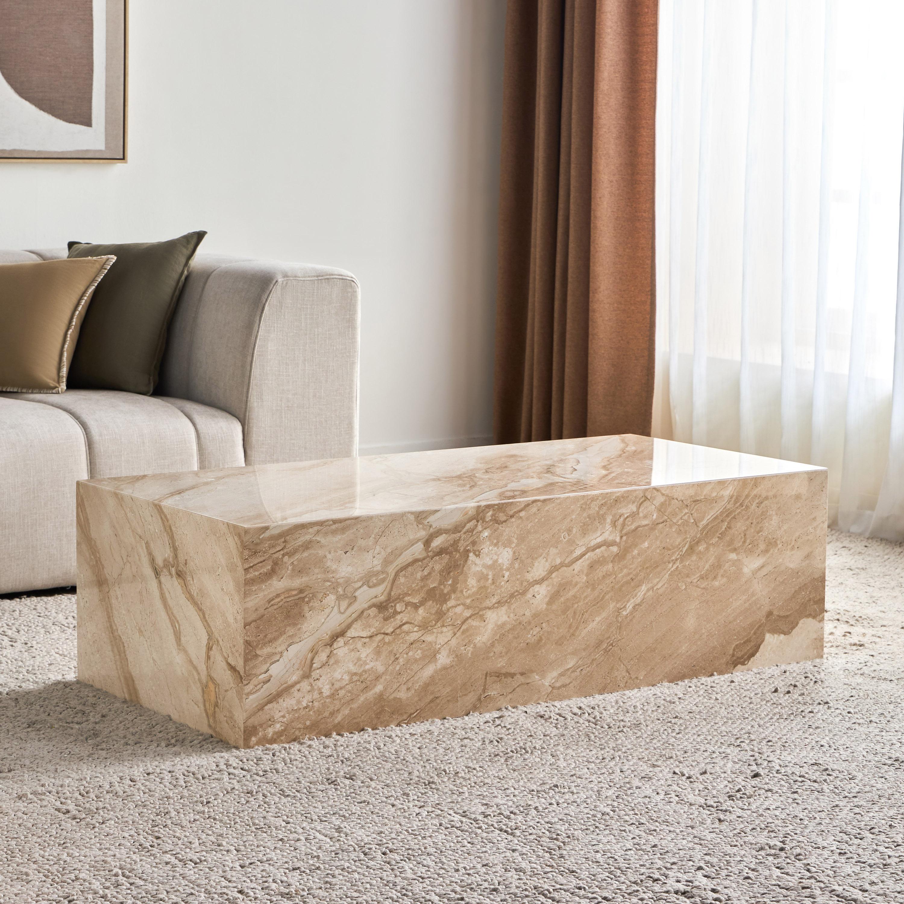Lamac Anna Marble Coffee Table