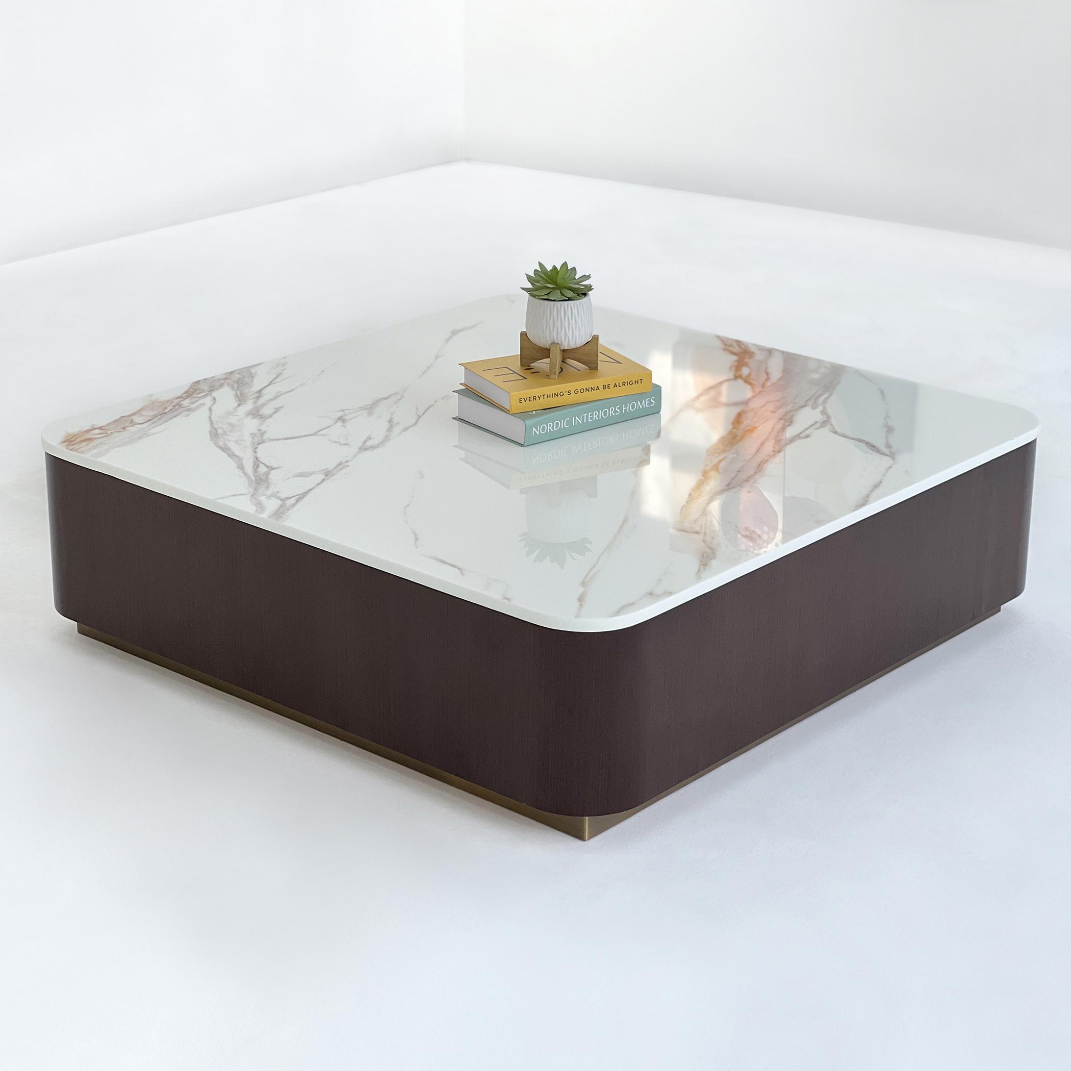 Travis Quartz Coffee Table