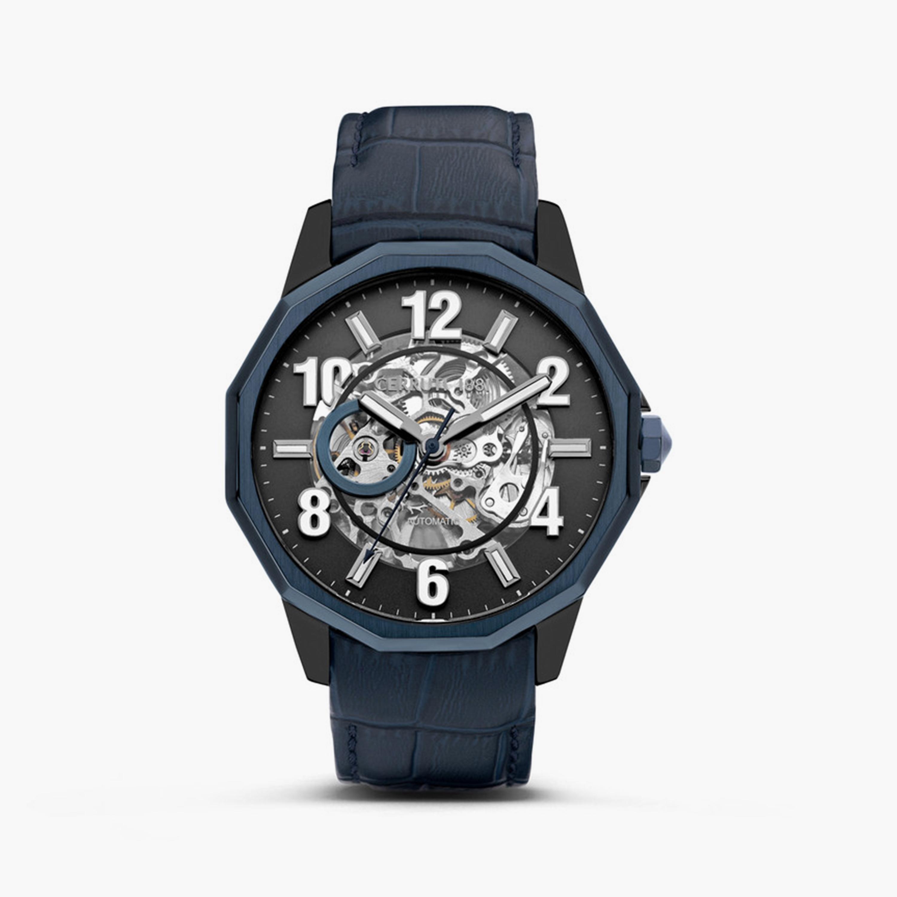 Cerruti 1881 Men's 45 MM Blue Automatic Stainless Steel Watch | CIWGE2206302-men-watchesandjewellery-watches-image-1
