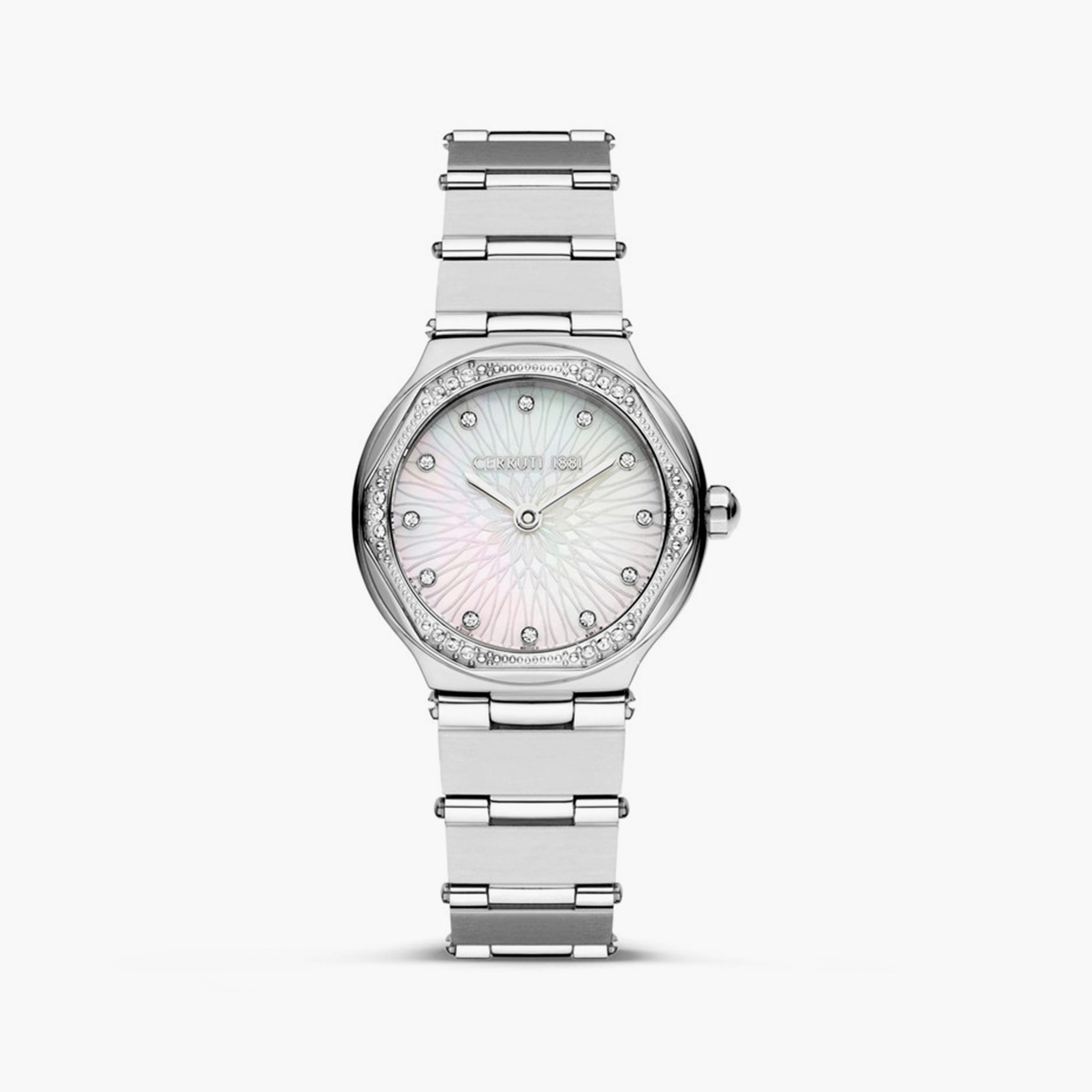 ساعة أنالوج باللون الفضي ذات ستانلس ستيل مع 26 مم للنساء من شيروتي 1881 | CIWLG0008503-women-watchesandjewellery-watches-image-1