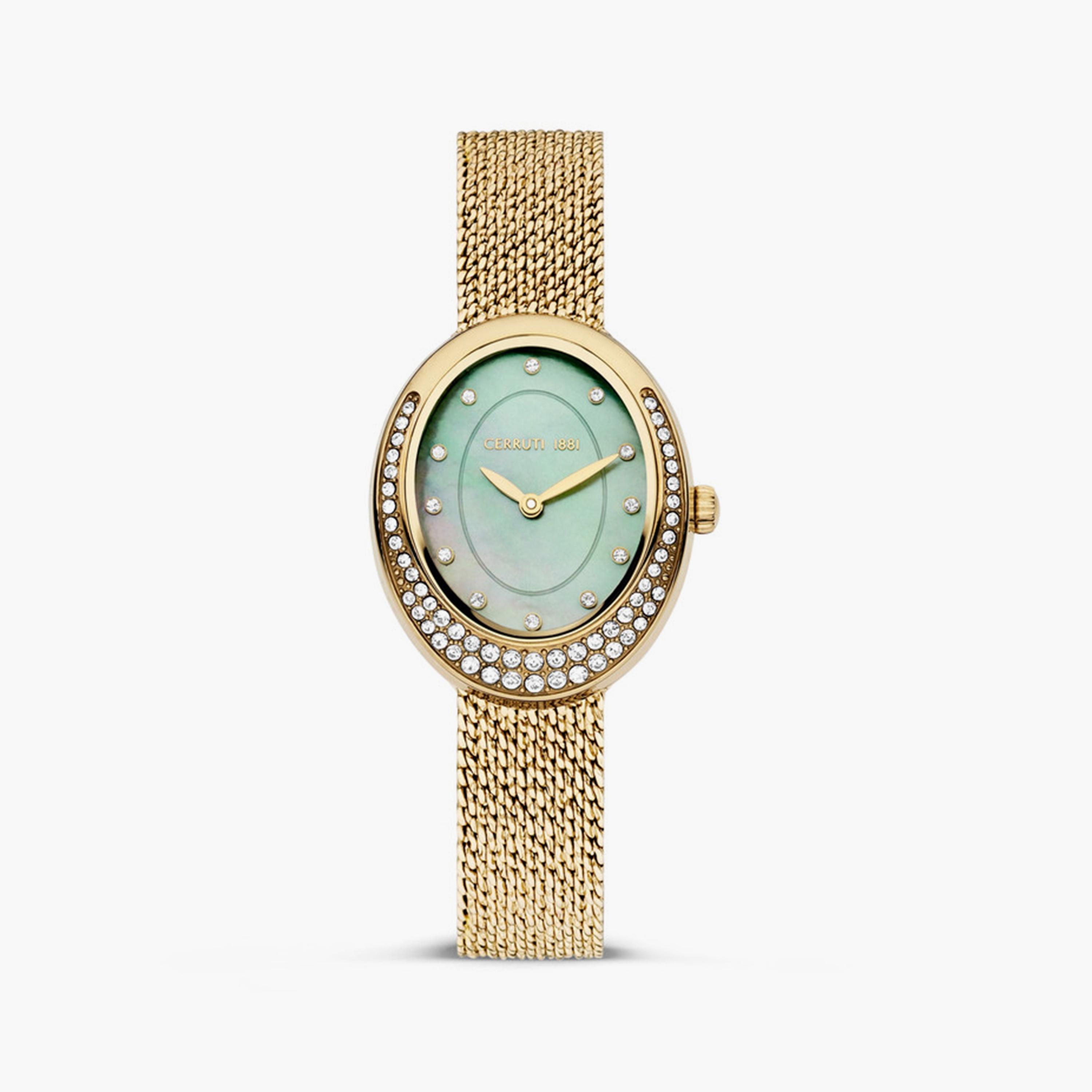 Cerruti 1881 Women's 26 MM Gold Analog Stainless Steel Watch | CIWLG0012501-women-watchesandjewellery-watches-image-1