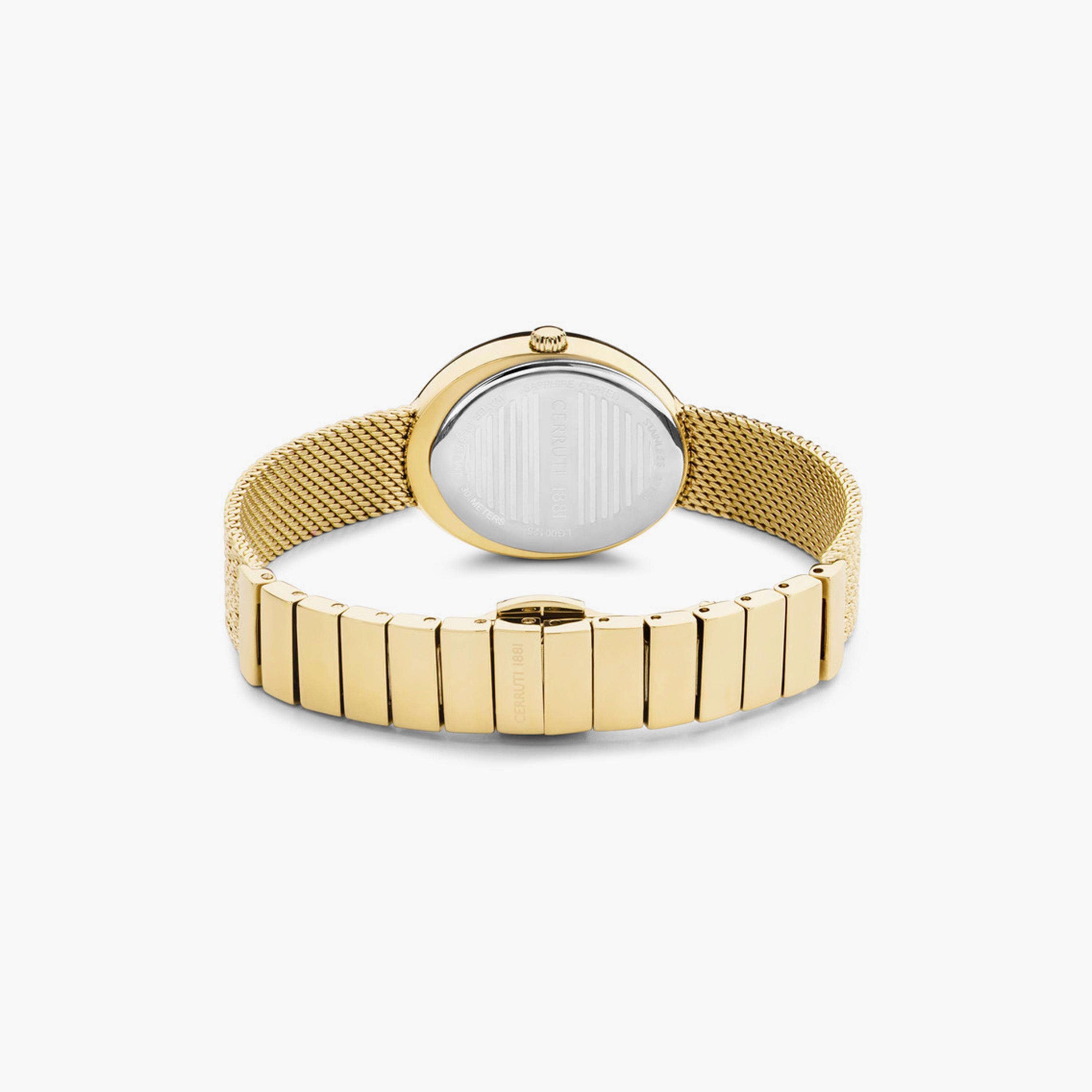 Cerruti 1881 Women's 26 MM Gold Analog Stainless Steel Watch | CIWLG0012501-women-watchesandjewellery-watches-image-3