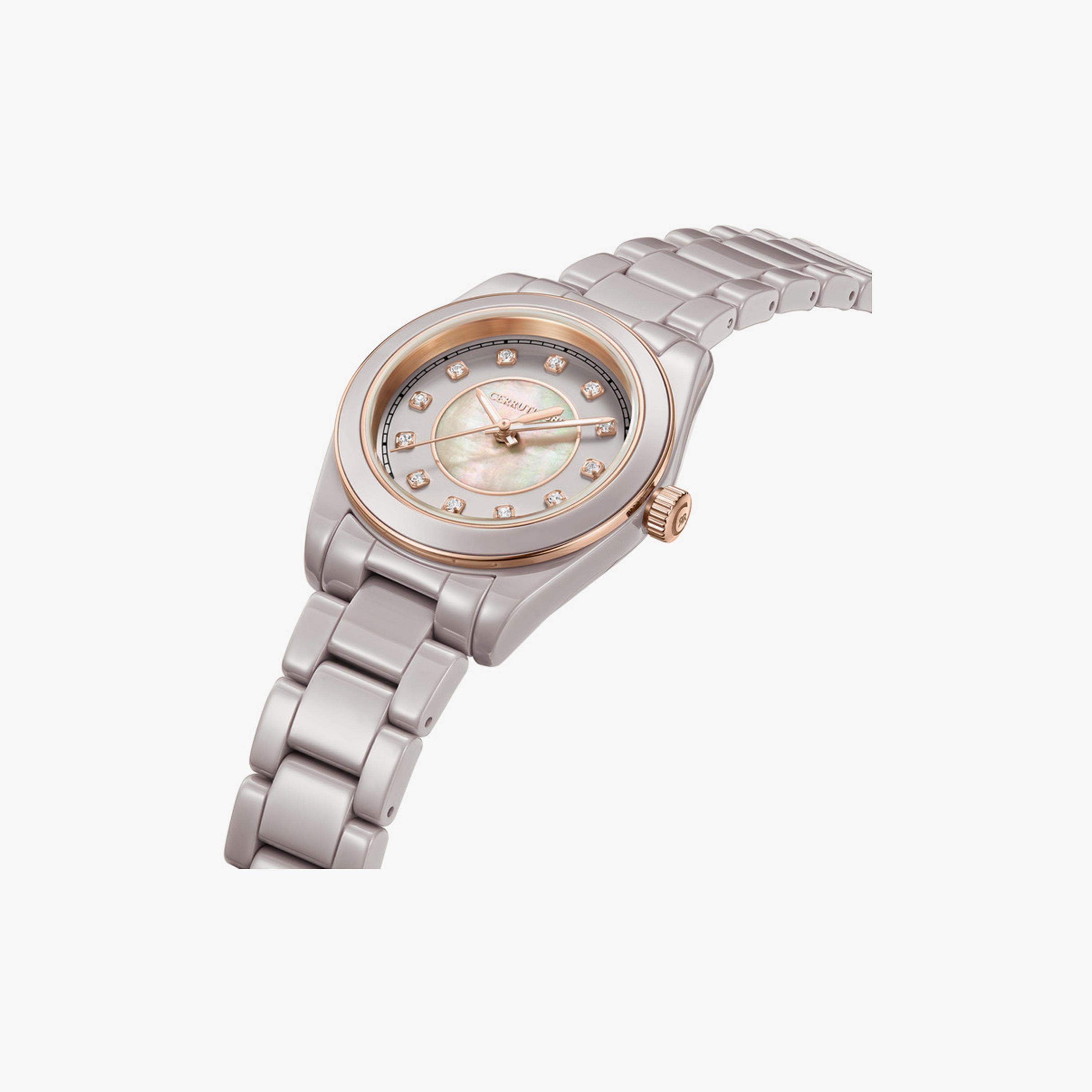 ساعة أنالوج باللون البيج ذات ستانلس ستيل مع 31 مم للنساء من شيروتي 1881 | CIWLG0043503-women-watchesandjewellery-watches-image-2