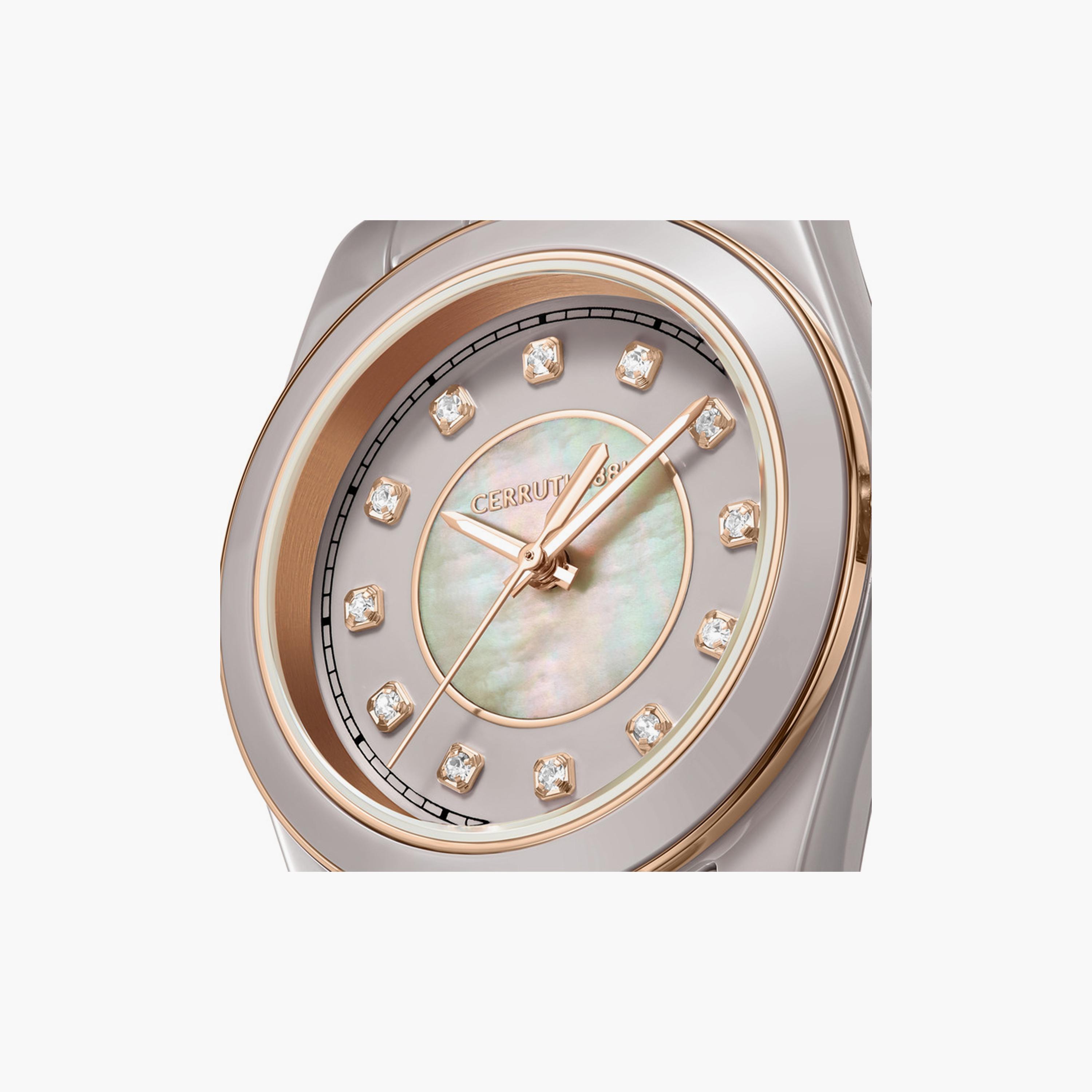 ساعة أنالوج باللون البيج ذات ستانلس ستيل مع 31 مم للنساء من شيروتي 1881 | CIWLG0043503-women-watchesandjewellery-watches-image-4