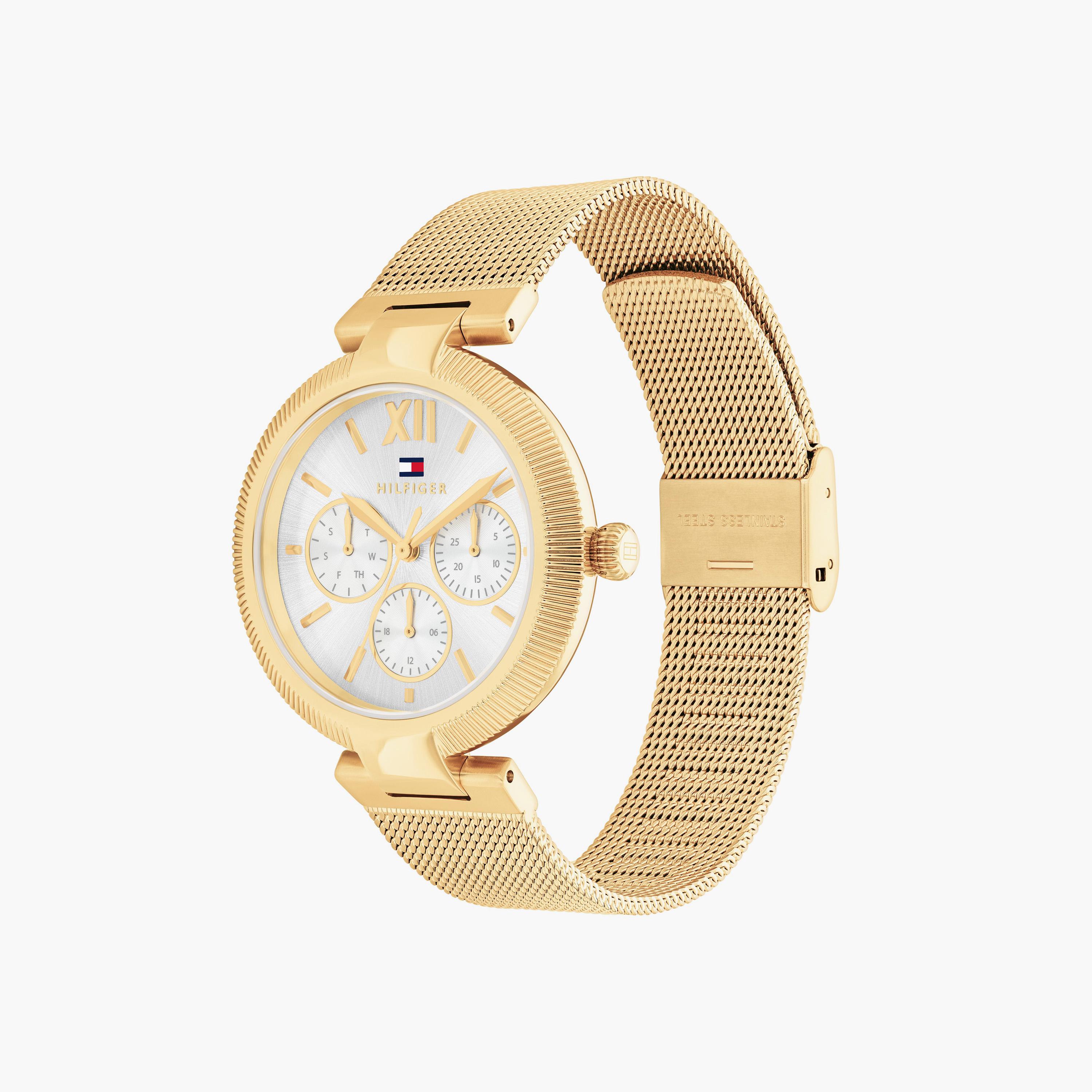 Tommy Hilfiger Women's 36 MM Gold Chronograph Stainless Steel Watch | 1782694-women-watchesandjewellery-watches-image-2