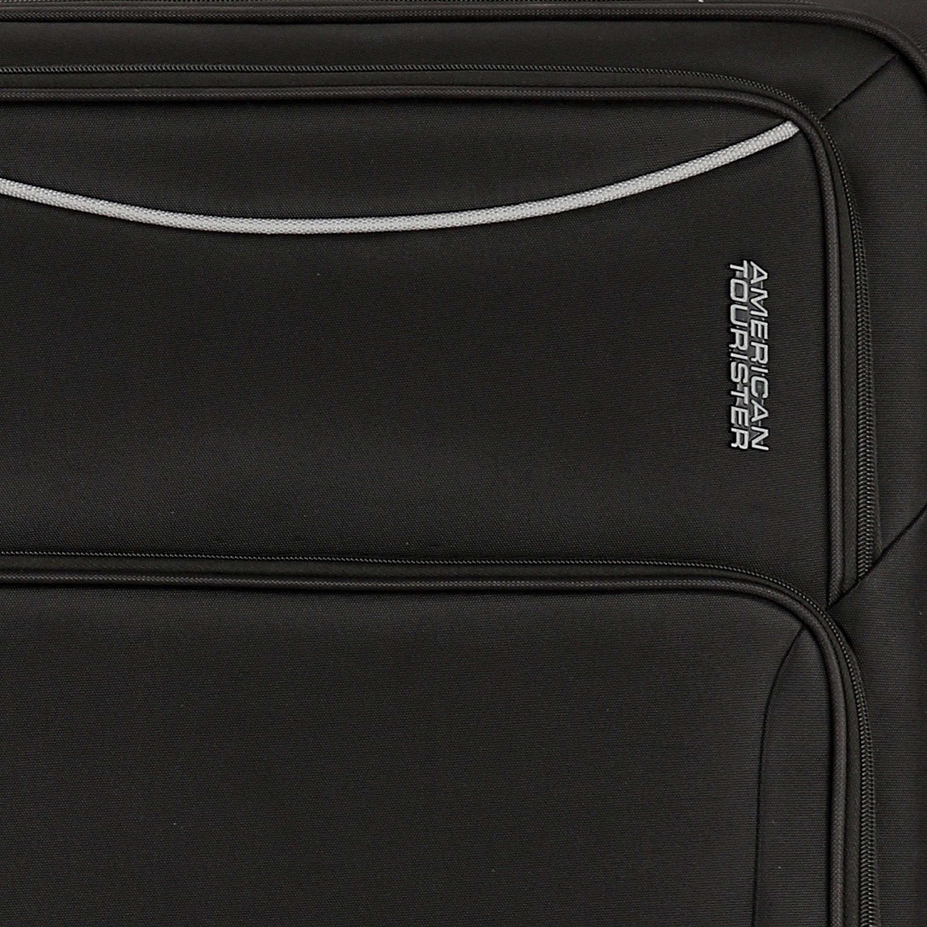 American Tourister Portland 68 CM Medium Check-in Polyester Soft Sided 4-Wheeler Spinner Trolley Bag with Combination Lock | FL909902-travel-luggagesandbags-luggage-image-2