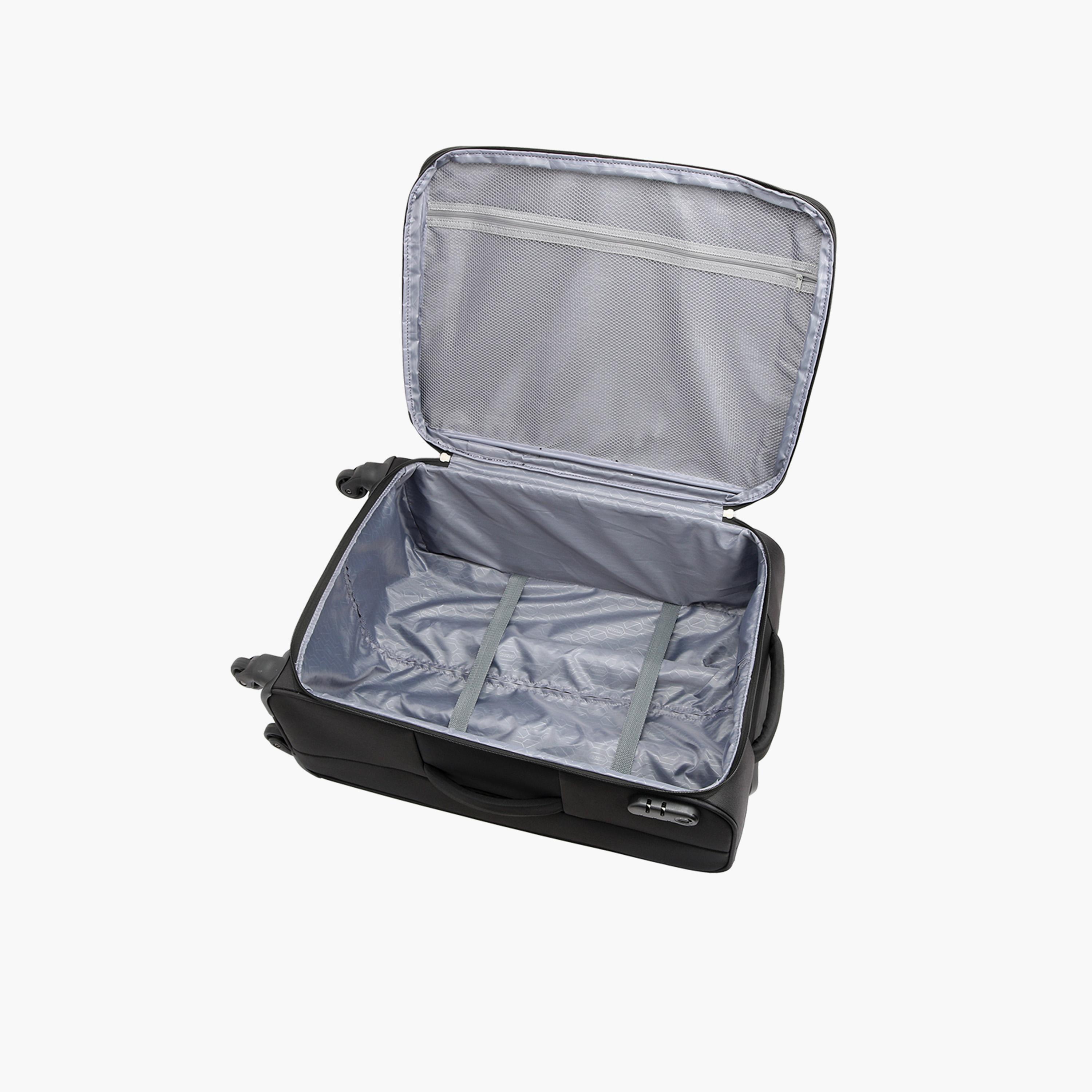 American Tourister Portland 79 CM Large Check-in Polyester Soft Sided 4-Wheeler Spinner Trolley Bag with Combination Lock | FL909903-travel-luggagesandbags-luggage-image-9