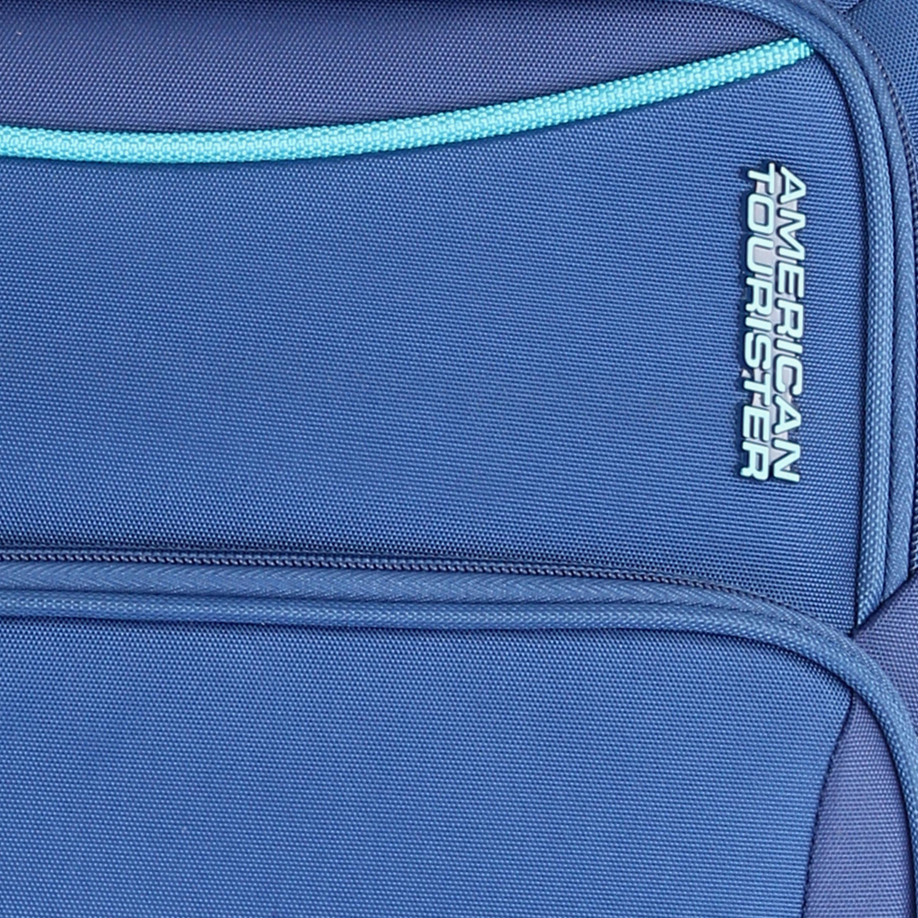 American Tourister Portland 55 CM Cabin Polyester Soft Sided 4-Wheeler Spinner Trolley Bag with Combination Lock | FL901901-travel-luggagesandbags-luggage-image-2