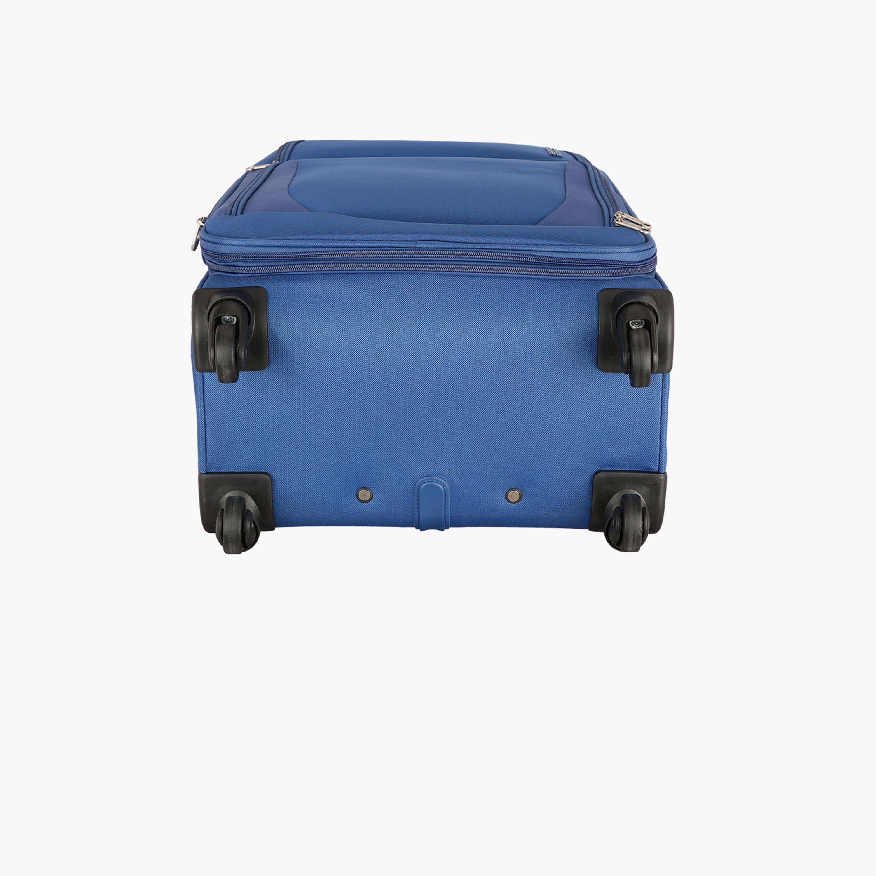 American Tourister Portland 68 CM Medium Check-in Polyester Soft Sided 4-Wheeler Spinner Trolley Bag with Combination Lock | FL901902-travel-luggagesandbags-luggage-image-10