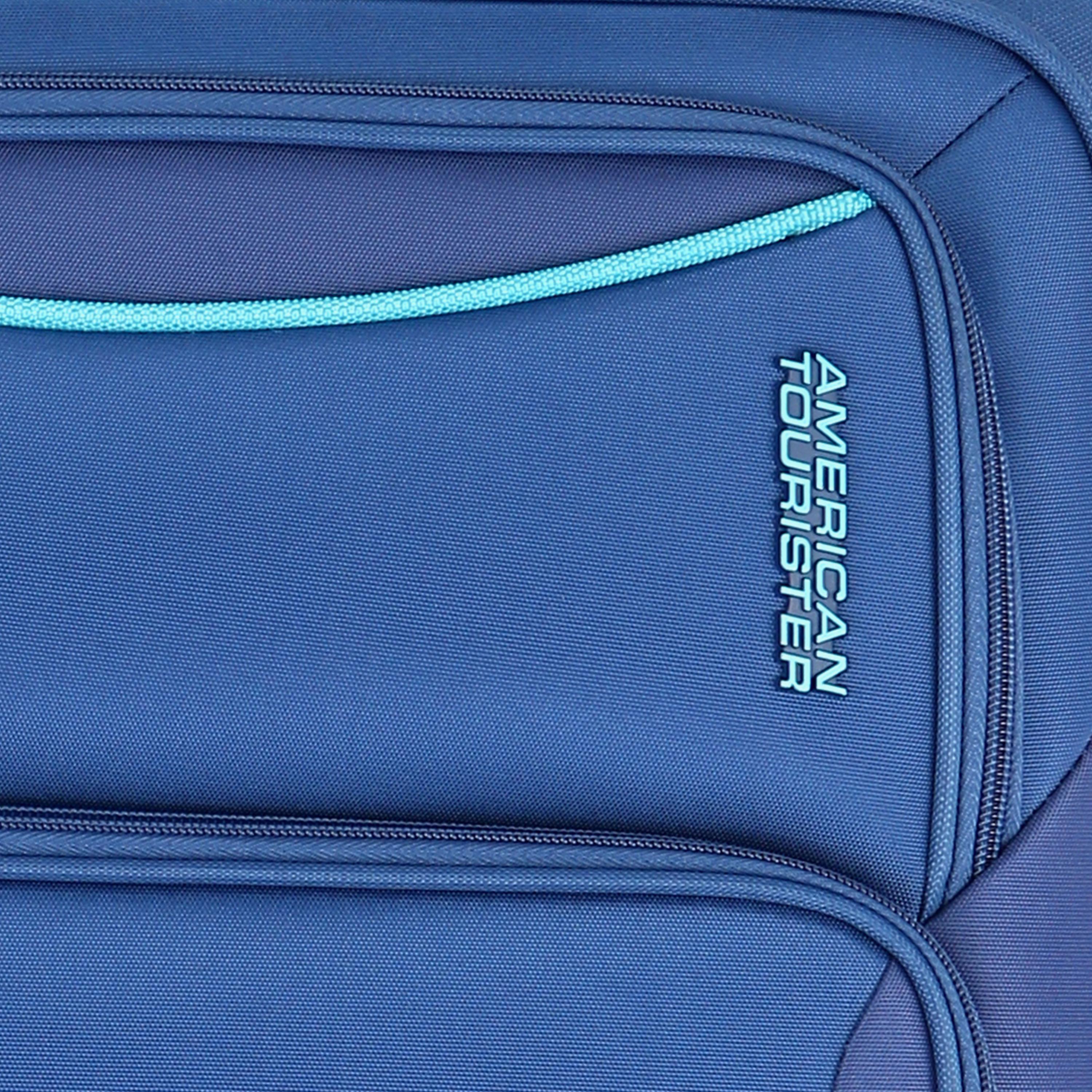 American Tourister Portland 68 CM Medium Check-in Polyester Soft Sided 4-Wheeler Spinner Trolley Bag with Combination Lock | FL901902-travel-luggagesandbags-luggage-image-2