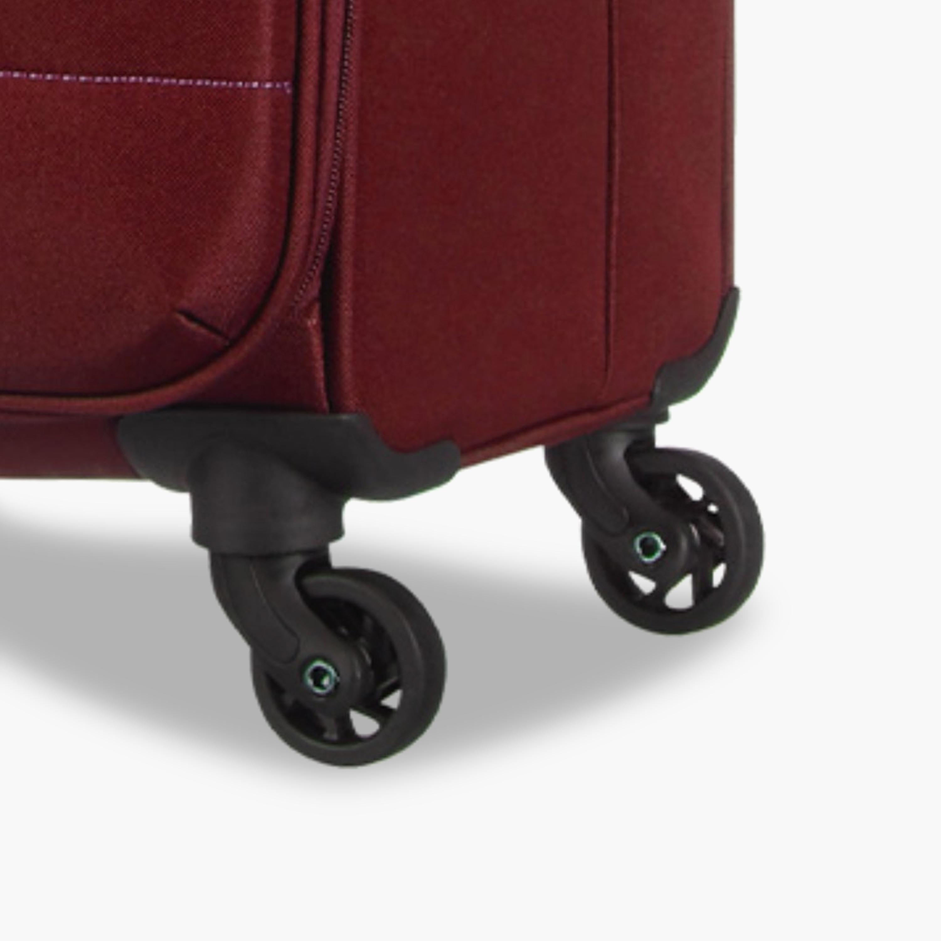 American Tourister Jamaica 55 CM Small Cabin Polyester Softcase Four-Wheeler Luggage Bag with TSA Lock-travel-luggagesandbags-luggage-image-5