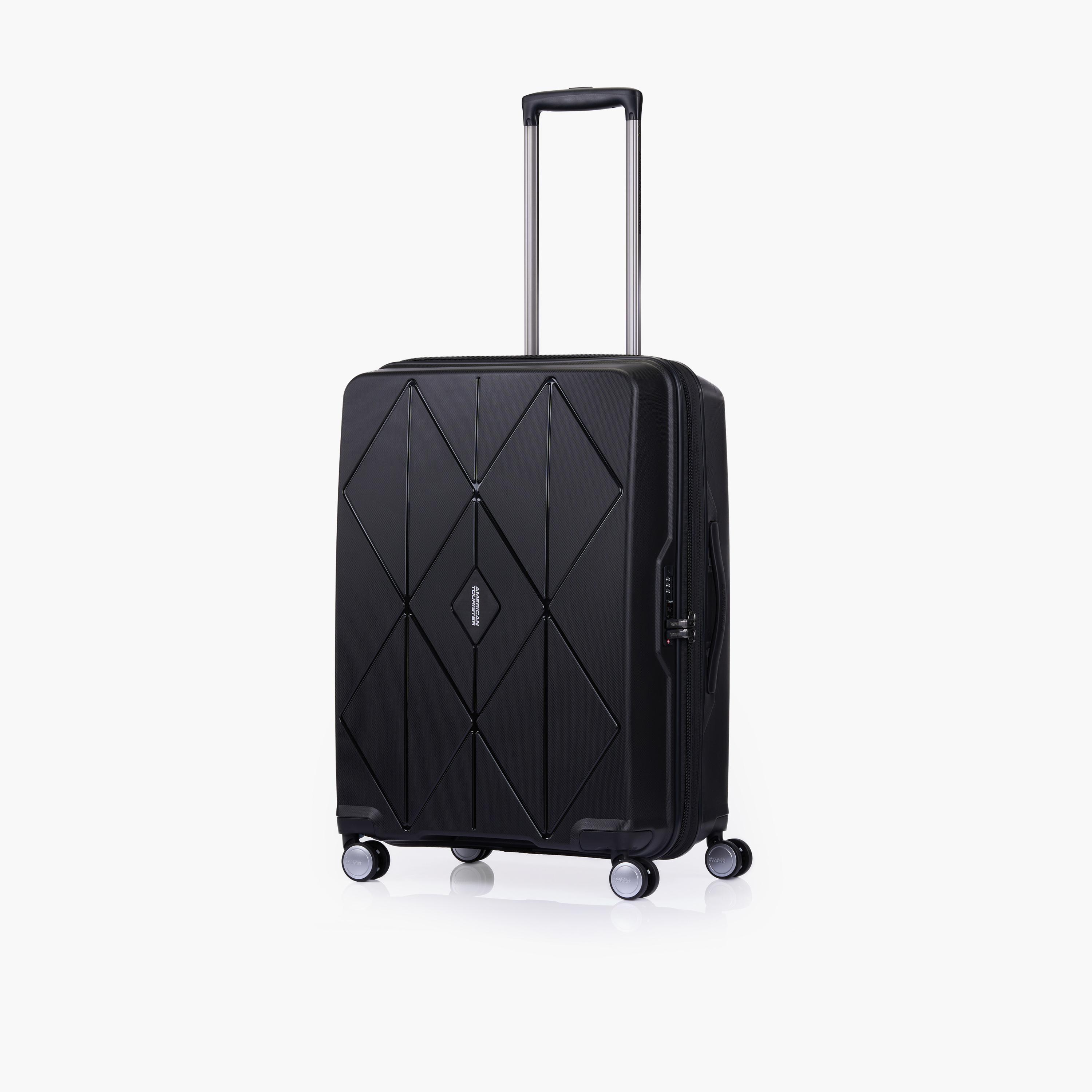 American Tourister Argyle 68 CM Medium Check-in Polypropylene Hard Sided 4-Wheeler Spinner Trolley Bag with TSA Lock | QH709002-travel-luggagesandbags-luggage-image-1