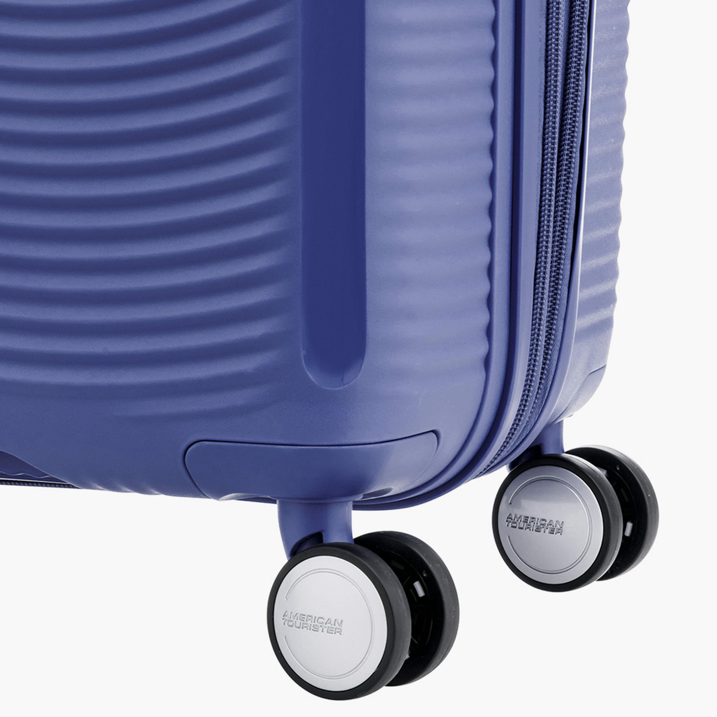 American Tourister Curio Set of 3 Polypropylene Hard Sided 4-Wheeler Spinner Trolley Bag with TSA Lock | AO837026-travel-luggagesandbags-luggage-image-6