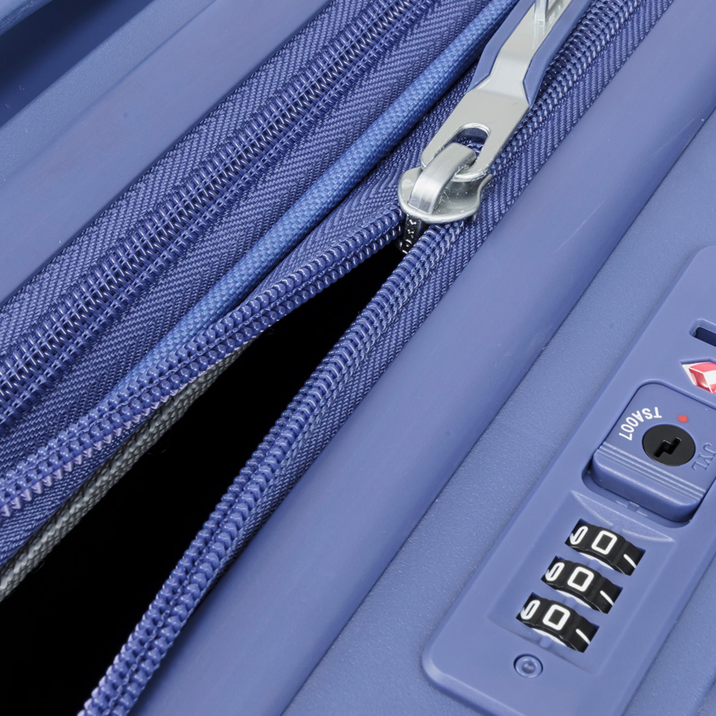 American Tourister Curio Set of 3 Polypropylene Hard Sided 4-Wheeler Spinner Trolley Bag with TSA Lock | AO837026-travel-luggagesandbags-luggage-image-8