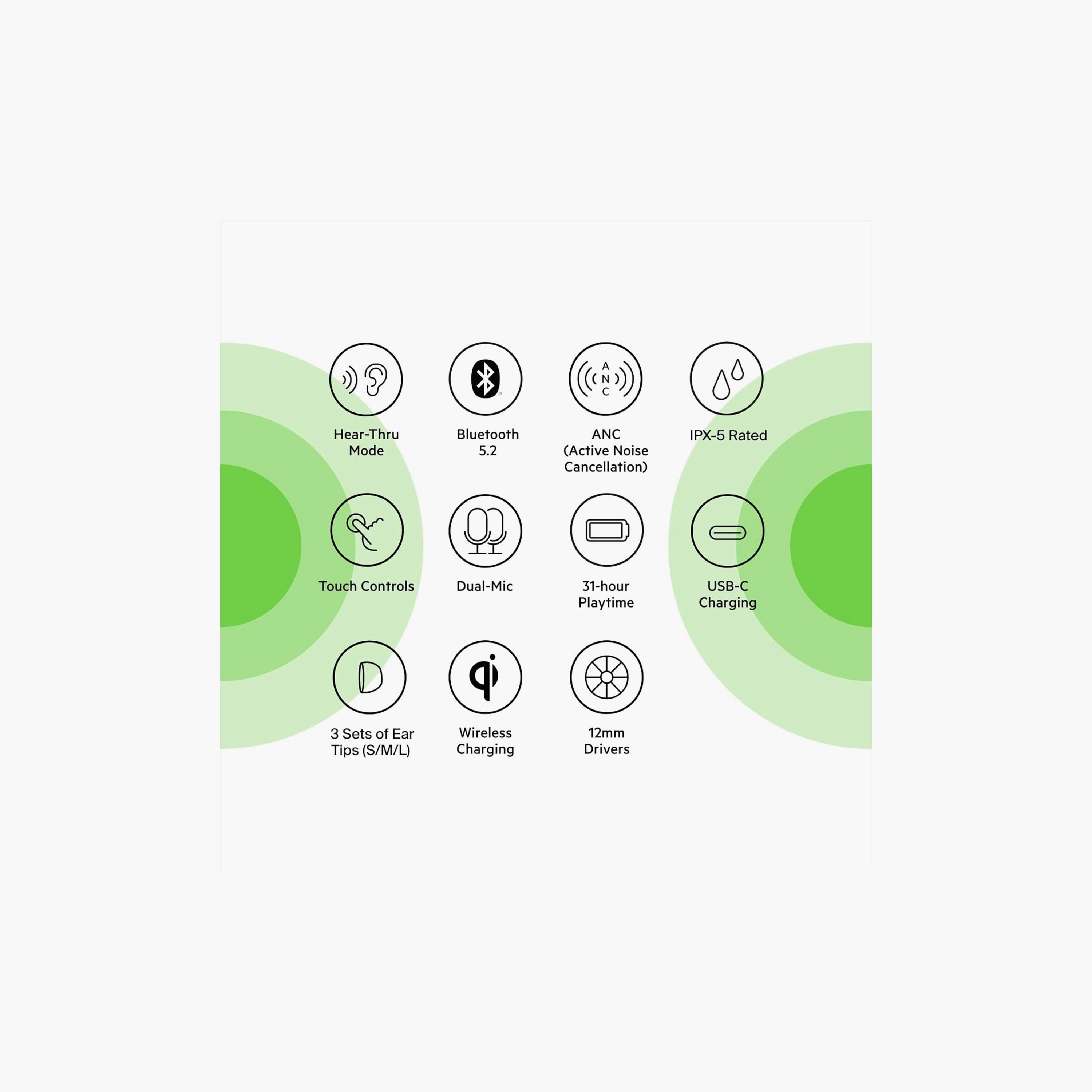 Belkin Soundform Flow Anc True Wireless Earbuds White | BKN-AUC006BTWH-electronics-headphonesandearphones-image-3