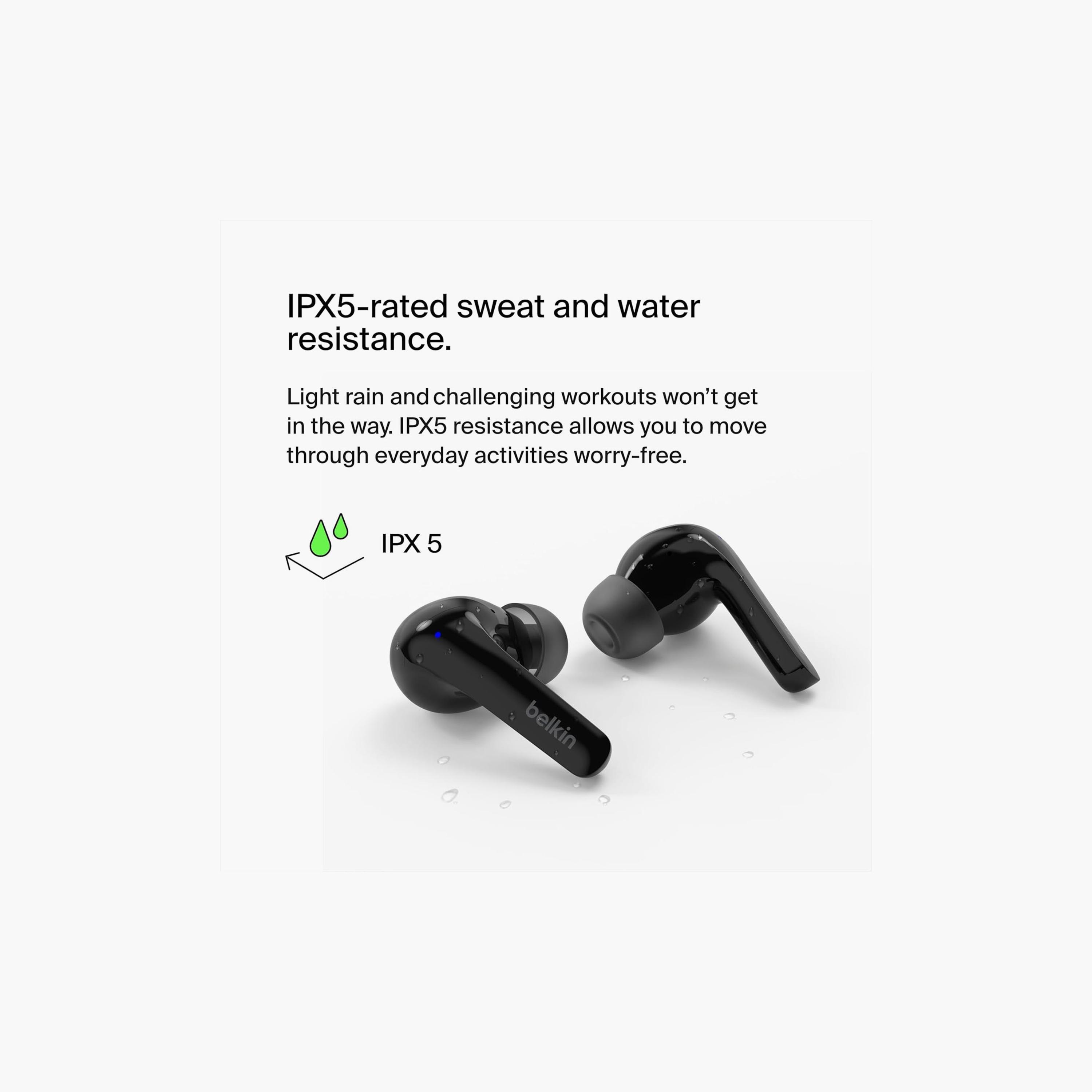 سماعات بلكين اللاسلكية داخل الأذن باللون الأسود | BKN-AUC010BTBK-electronics-headphonesandearphones-image-4