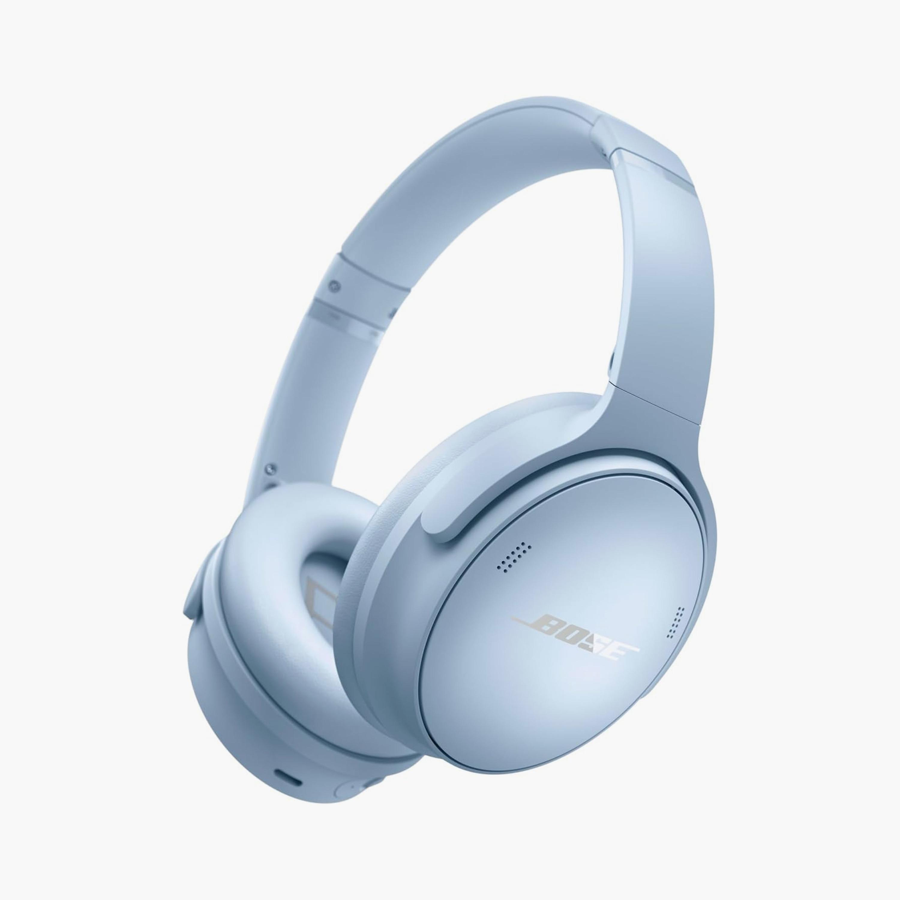 سماعات الرأس Bose QuietComfort اللاسلكية المانعة للضوضاء (لون حجر القمر الأزرق) | 884367-0500-electronics-headphonesandearphones-image-1