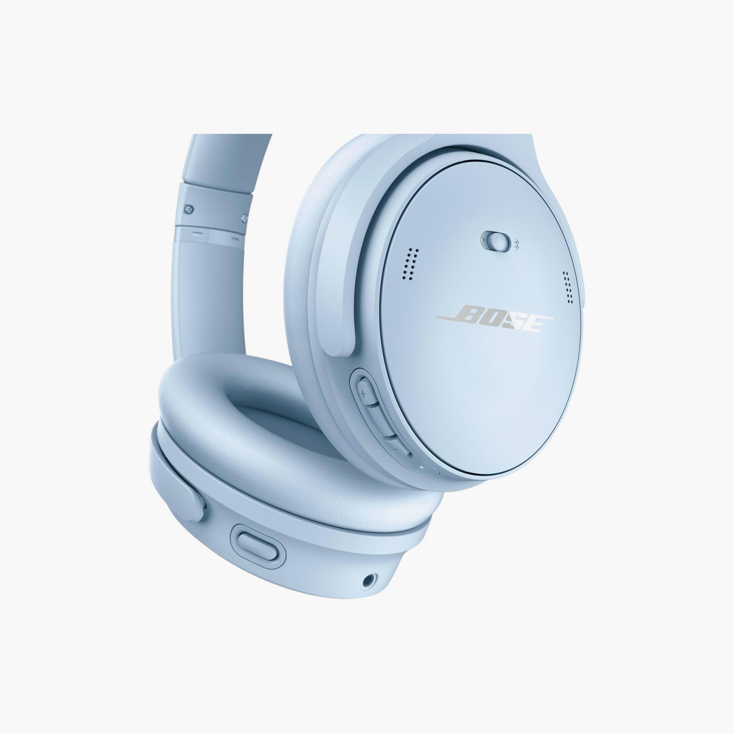 سماعات الرأس Bose QuietComfort اللاسلكية المانعة للضوضاء (لون حجر القمر الأزرق) | 884367-0500-electronics-headphonesandearphones-image-3