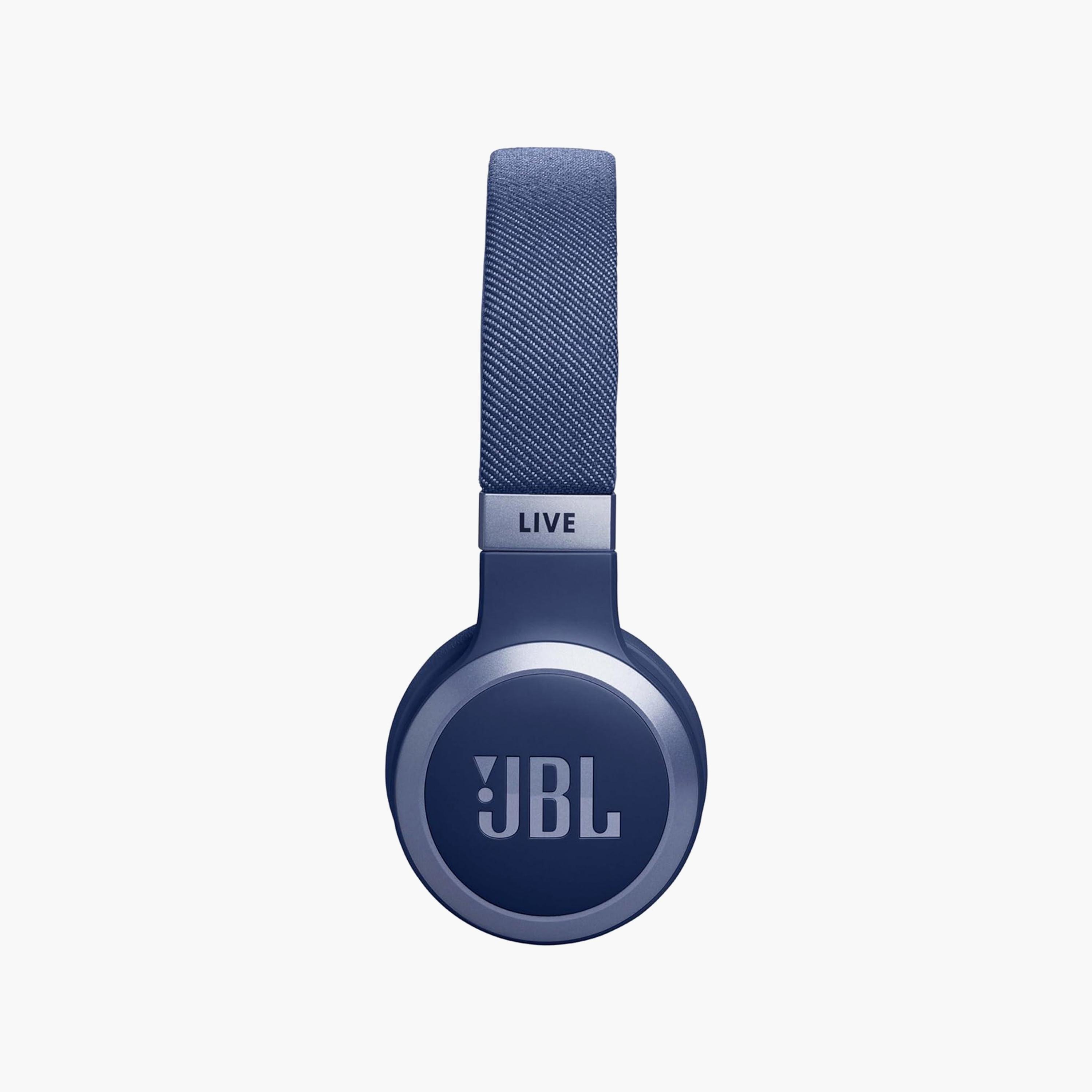 JBL Wireless On-Ear Headphones with True Adaptive Noise Cancelling Blue | JBLLIVE670NCBLU-electronics-headphonesandearphones-image-3