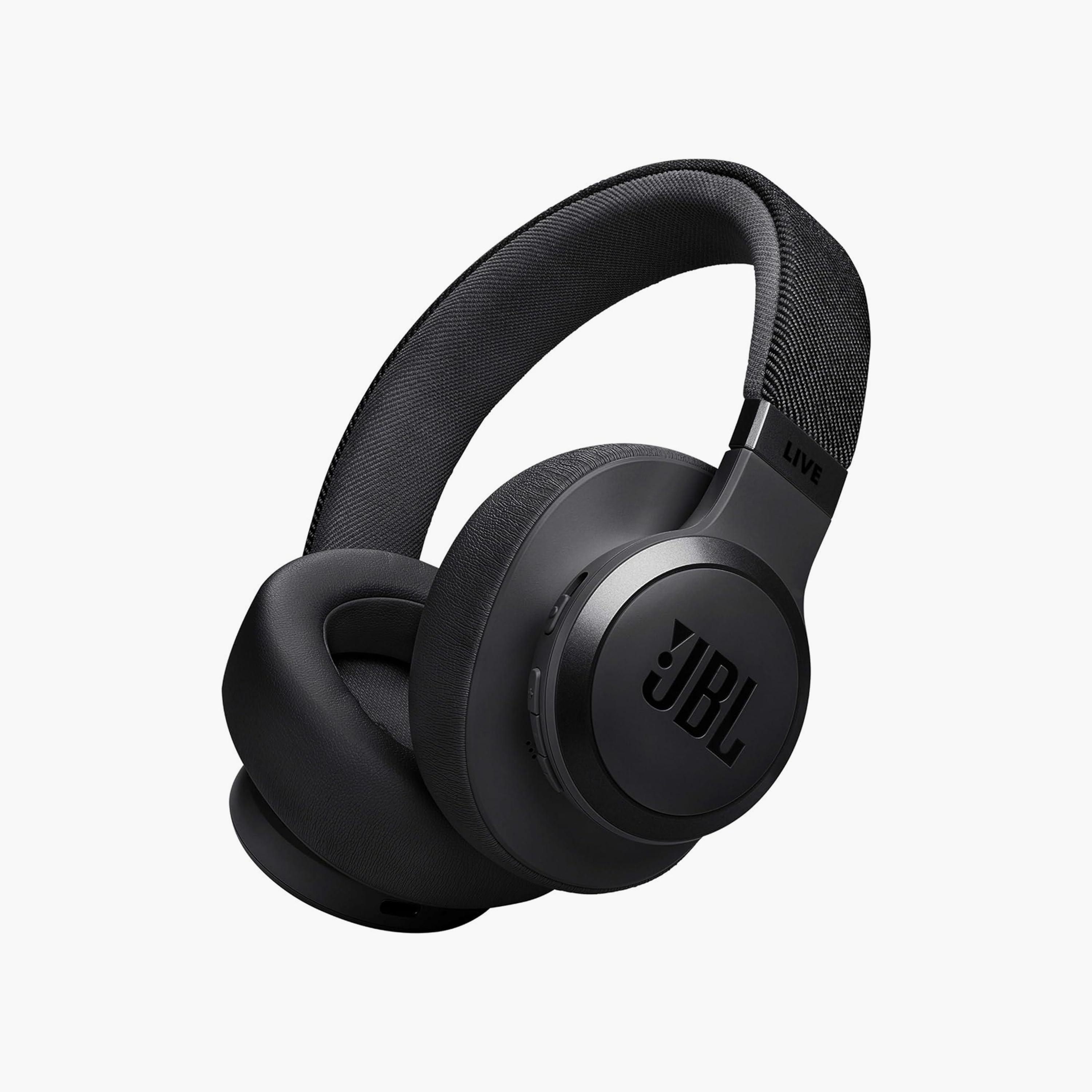 JBL Wireless Over-Ear Headphones with True Adaptive Noise Cancelling Black | JBLLIVE770NCBLK-electronics-headphonesandearphones-image-1