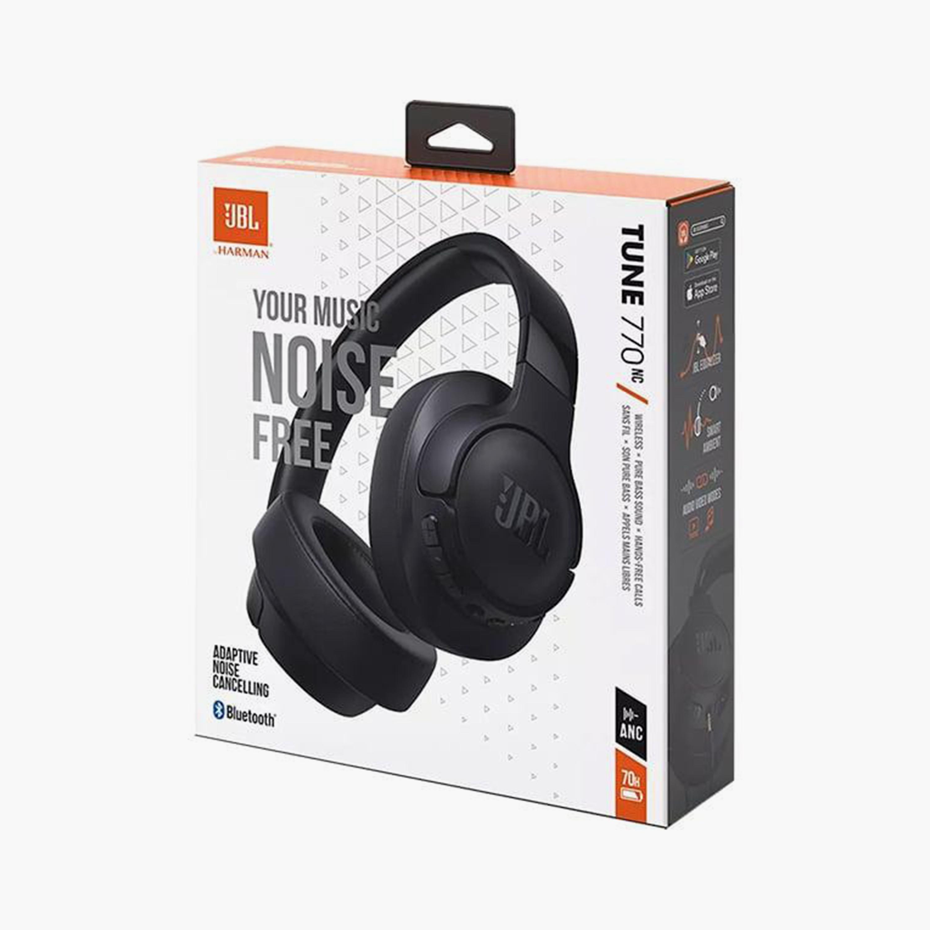 JBL Wireless Over Ear Headphones Black | JBLT770NCBLK-electronics-headphonesandearphones-image-3