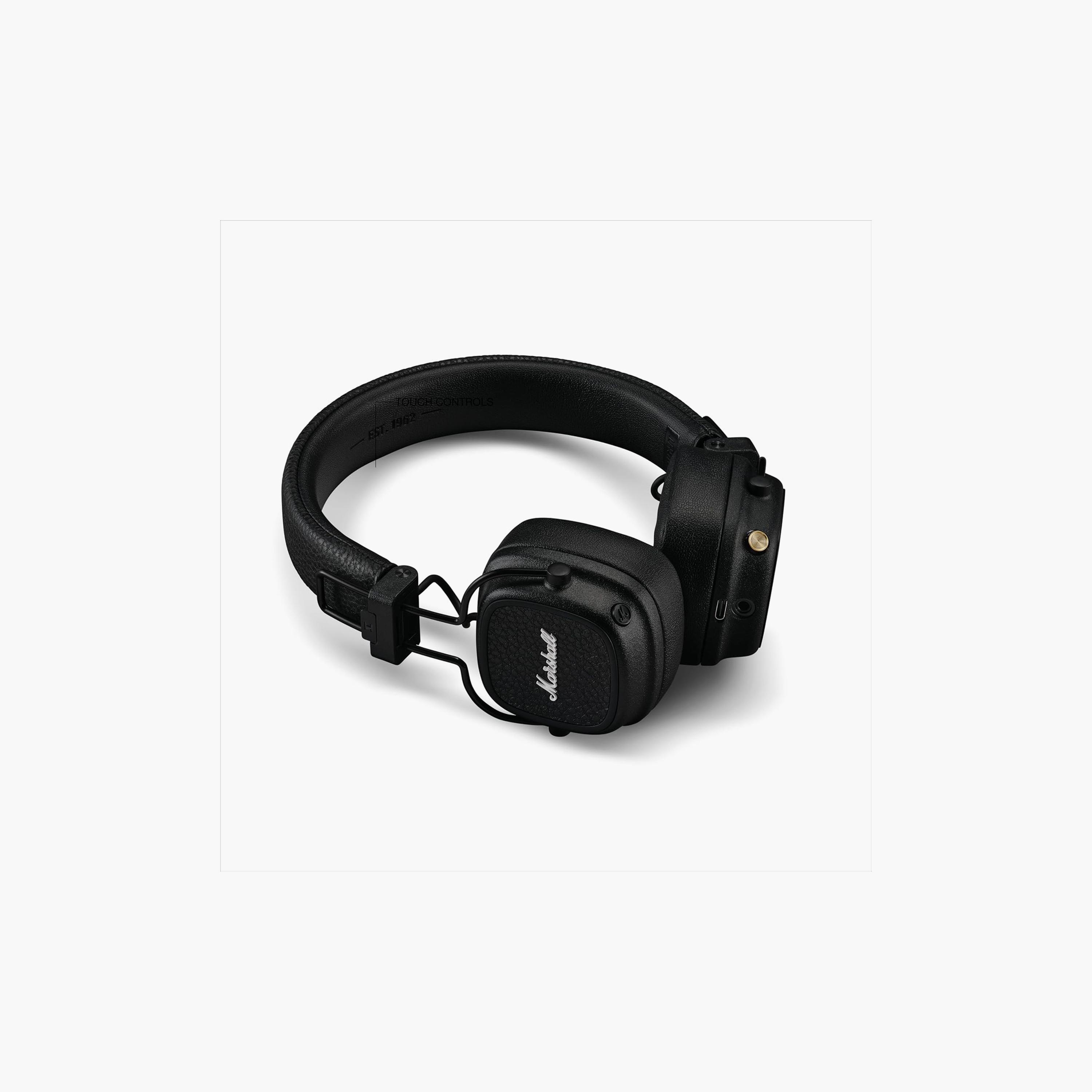 Marshall Major V On Ear Wireless Headset Black | MAJOR-electronics-headphonesandearphones-image-3