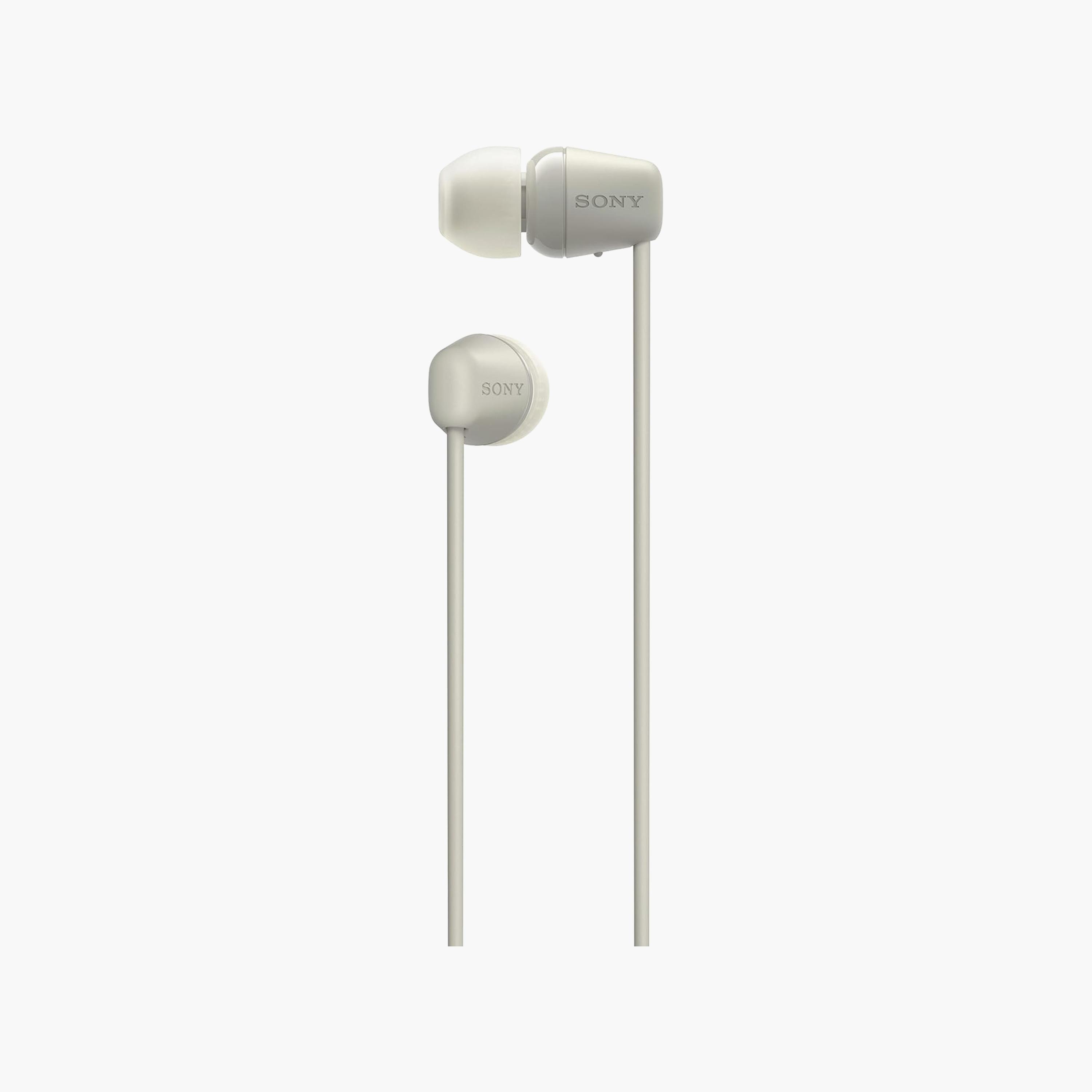 سماعة لاسلكية داخل الاذن بطوق للرقبة اسود من سوني | WIC100/C-electronics-headphonesandearphones-image-2